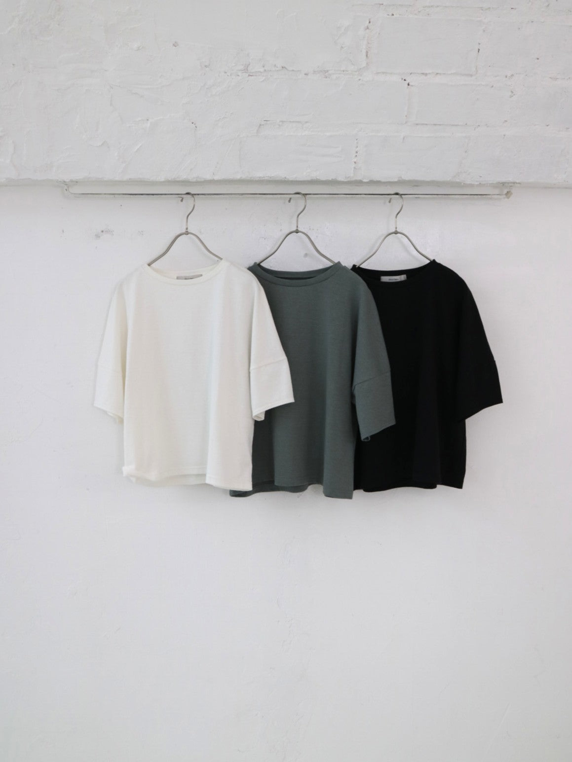 doux bleu リネン ドロップショルダーTシャツ DB-2621-078