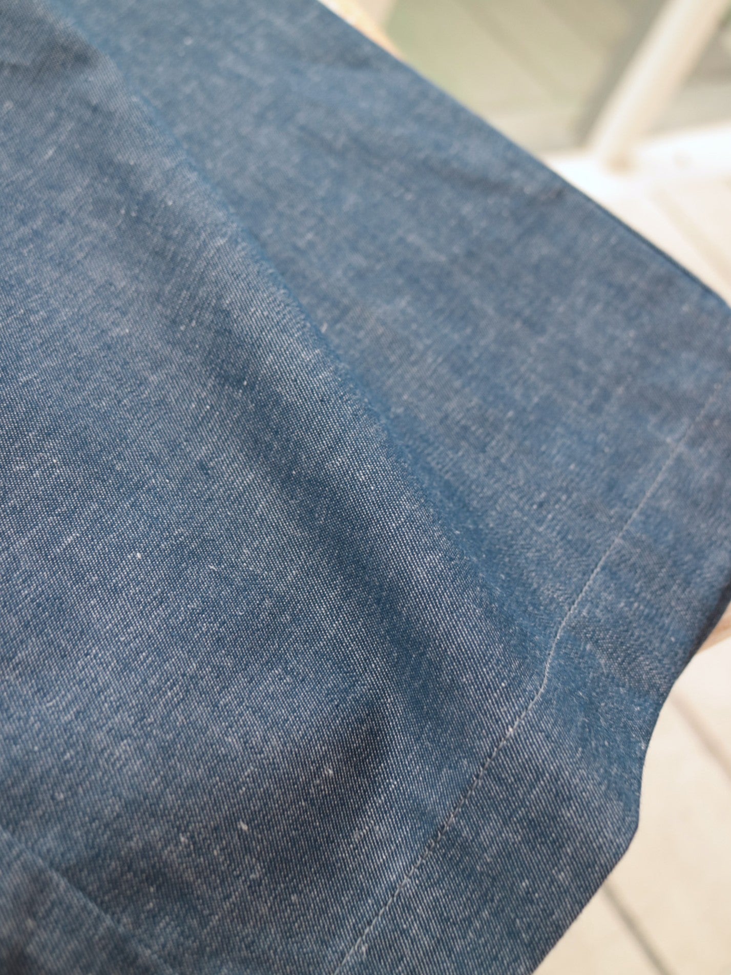 doux bleu ライトデニムタックパンツ DB-2625-056