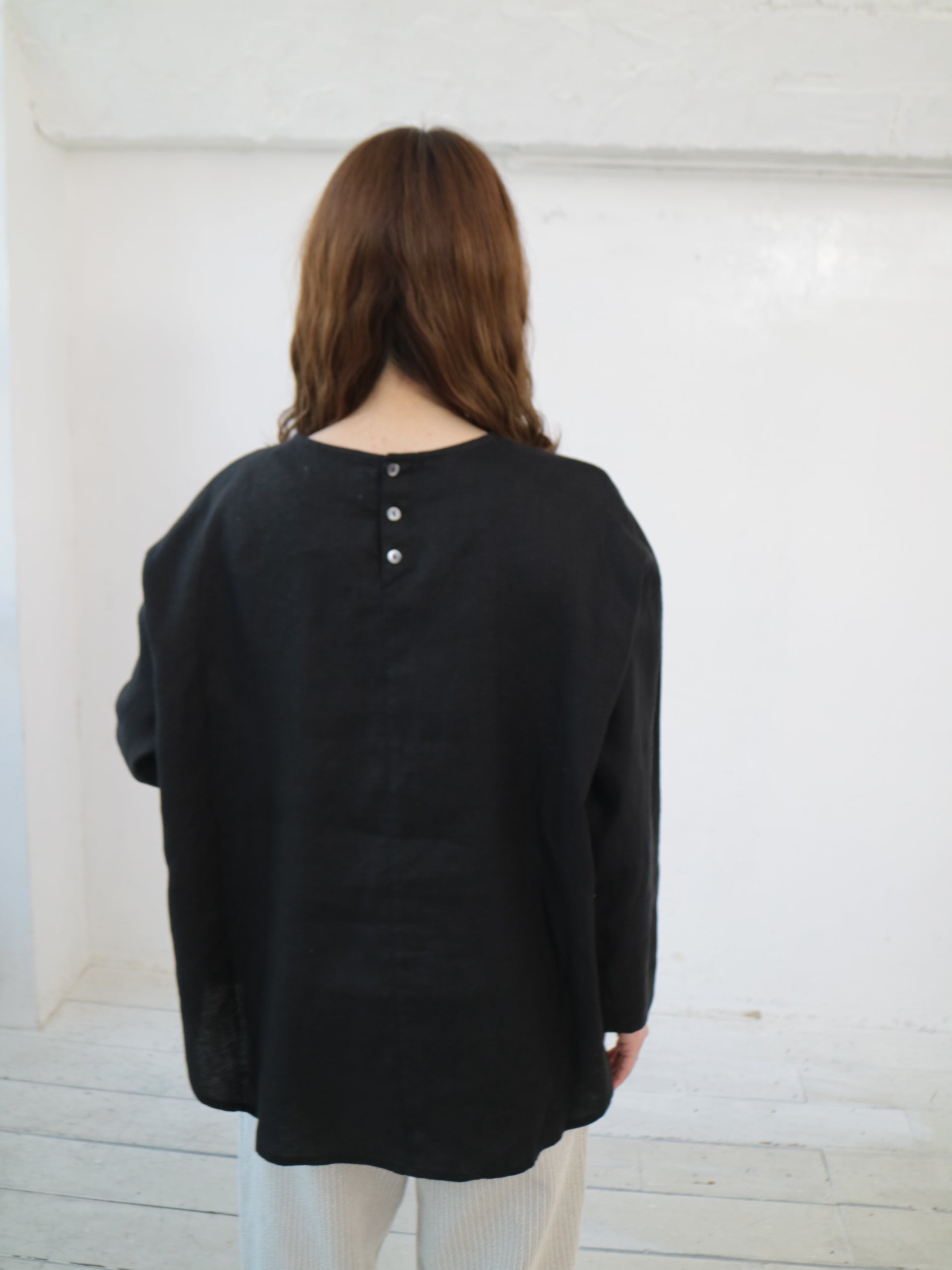 YARRA リネン100切替ブラウス YR-1543-239