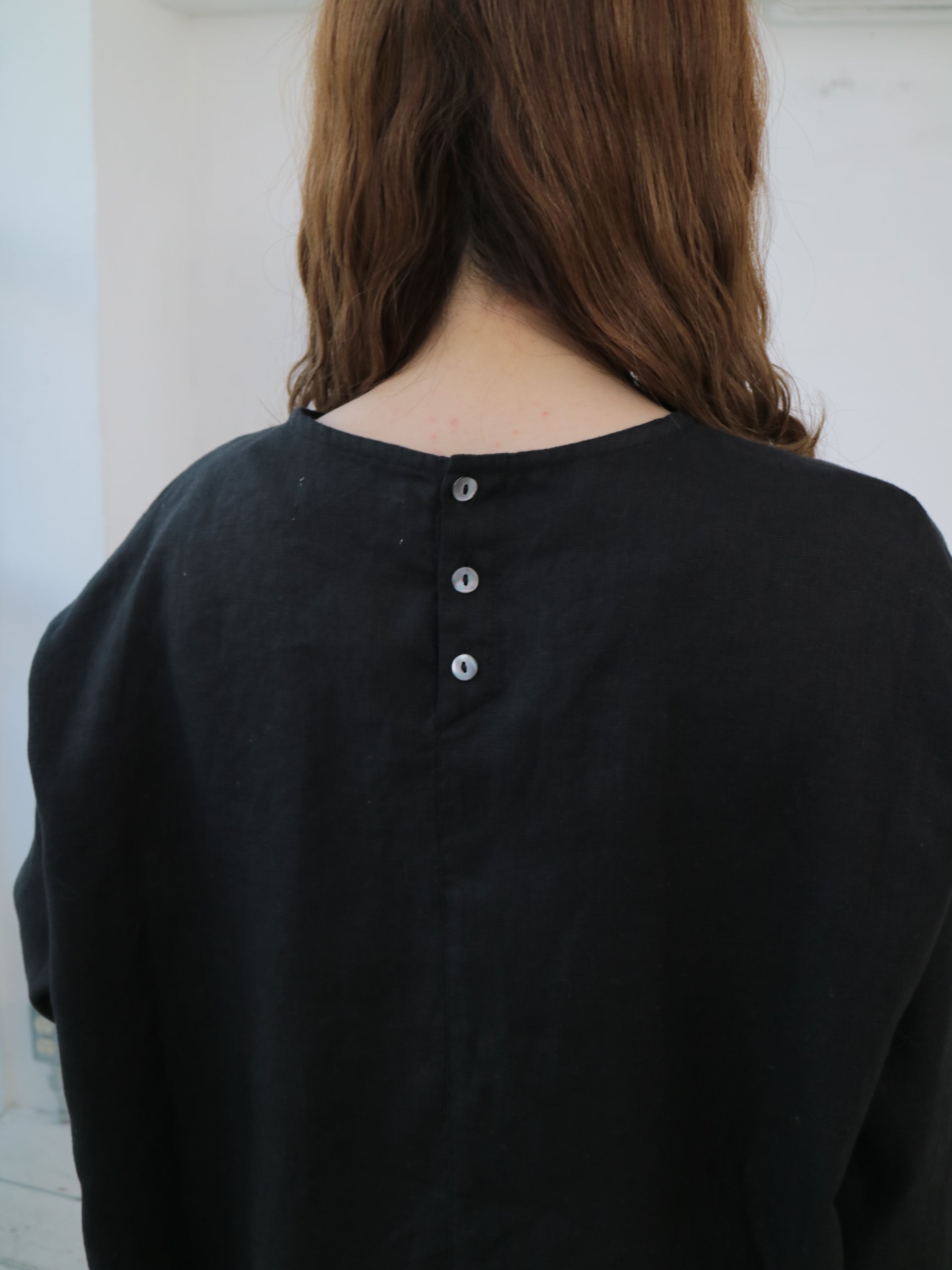 YARRA リネン100切替ブラウス YR-1543-239