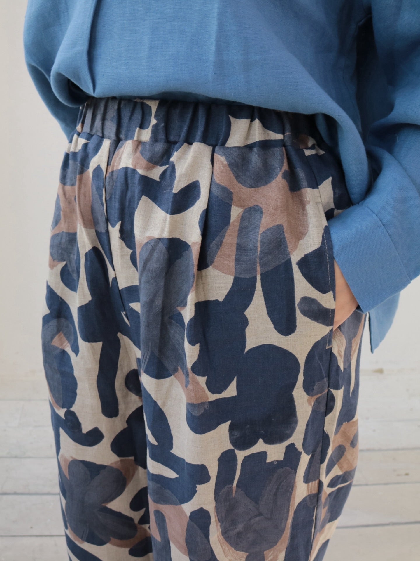 【WEB限定アイテム】YARRA ワイドストレートパンツ YR-1525-293