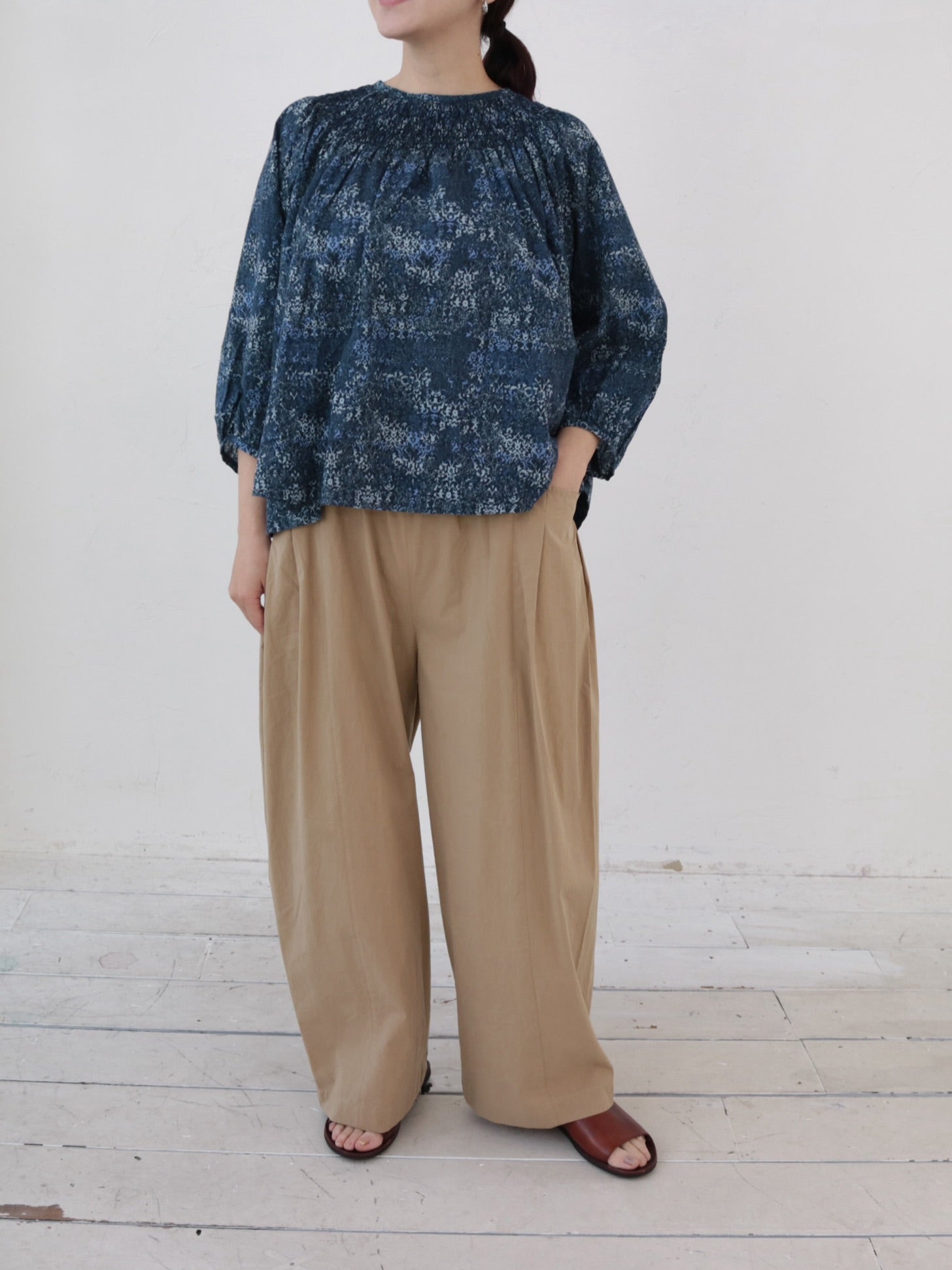 YARRA コンパクトツイルタックパンツ YR-1525-252