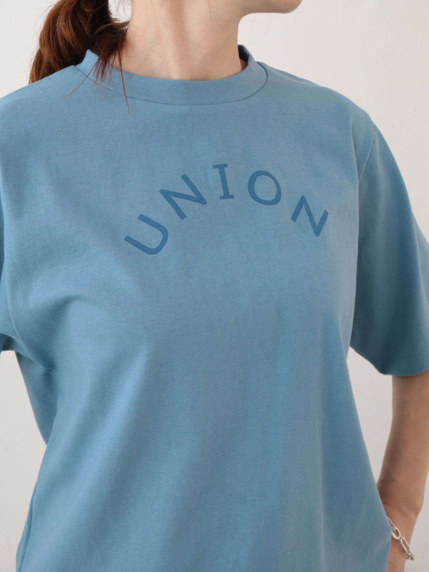 doux bleu union プリントTシャツ DB-2621-076