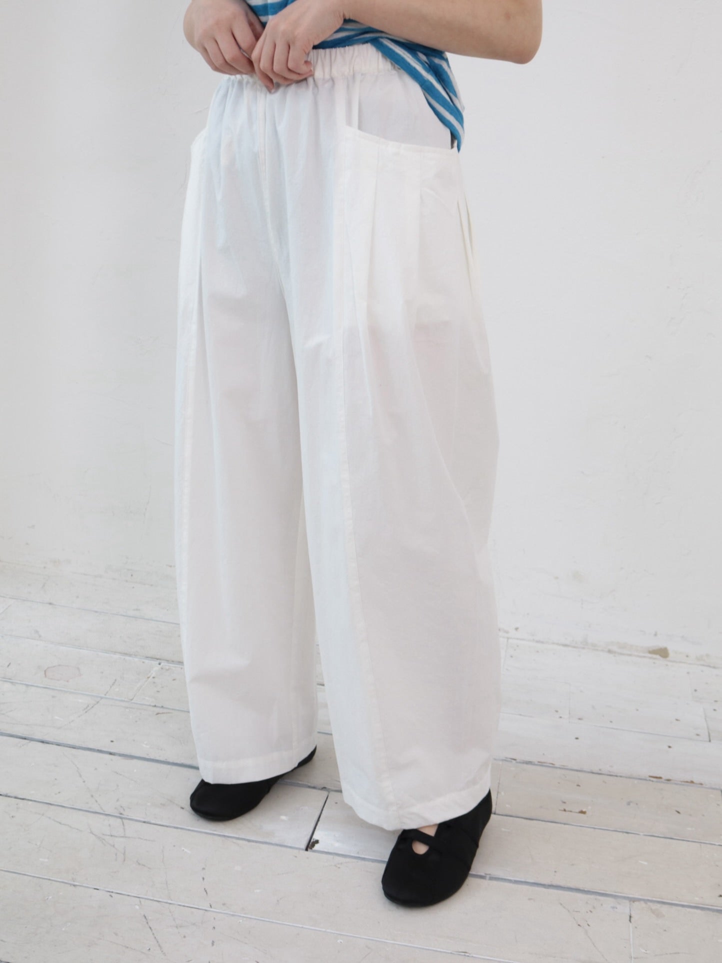 YARRA コンパクトツイルタックパンツ YR-1525-252