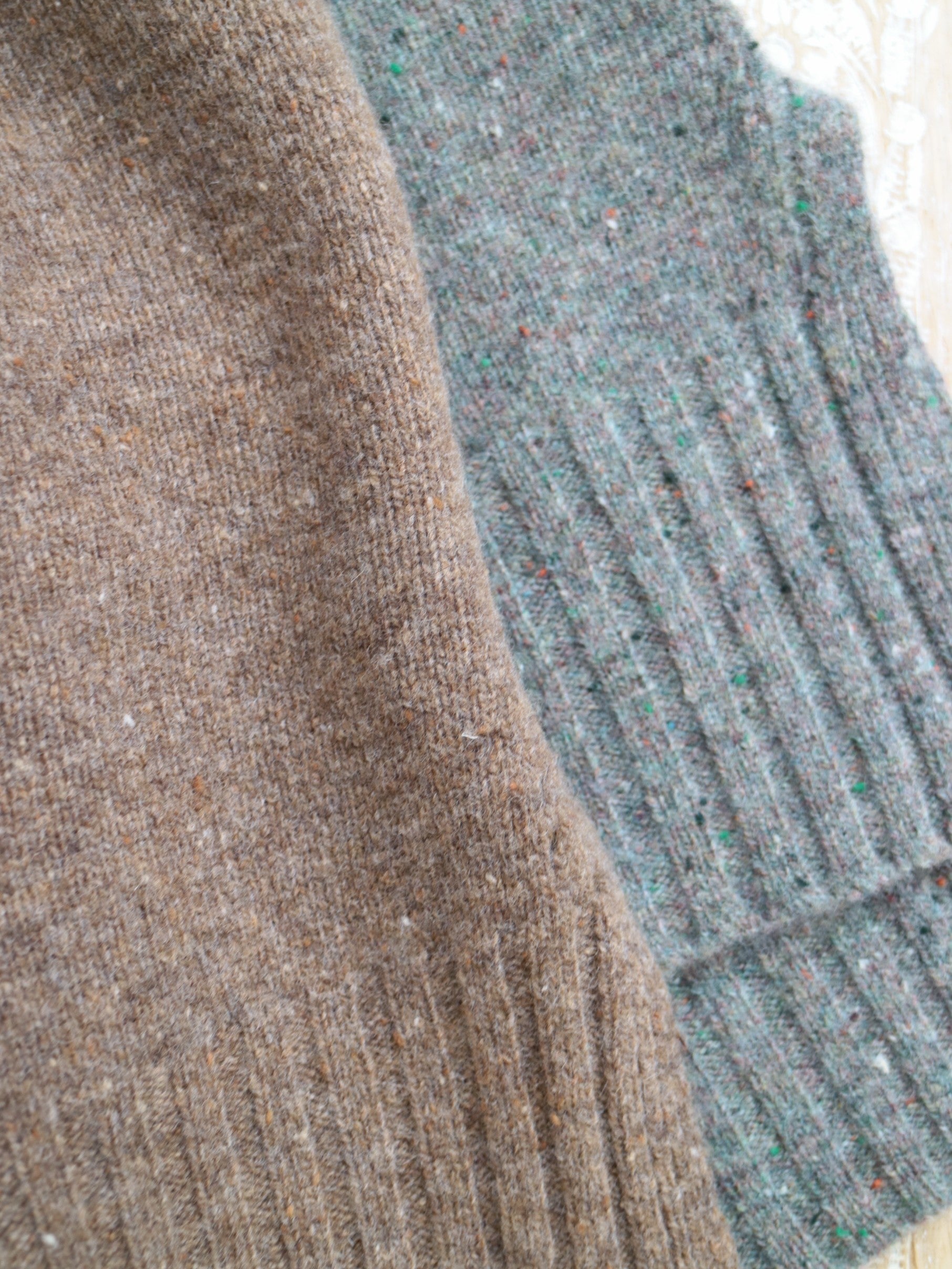 doux bleu EXファインメリノウール ニットベスト DB-2548-032