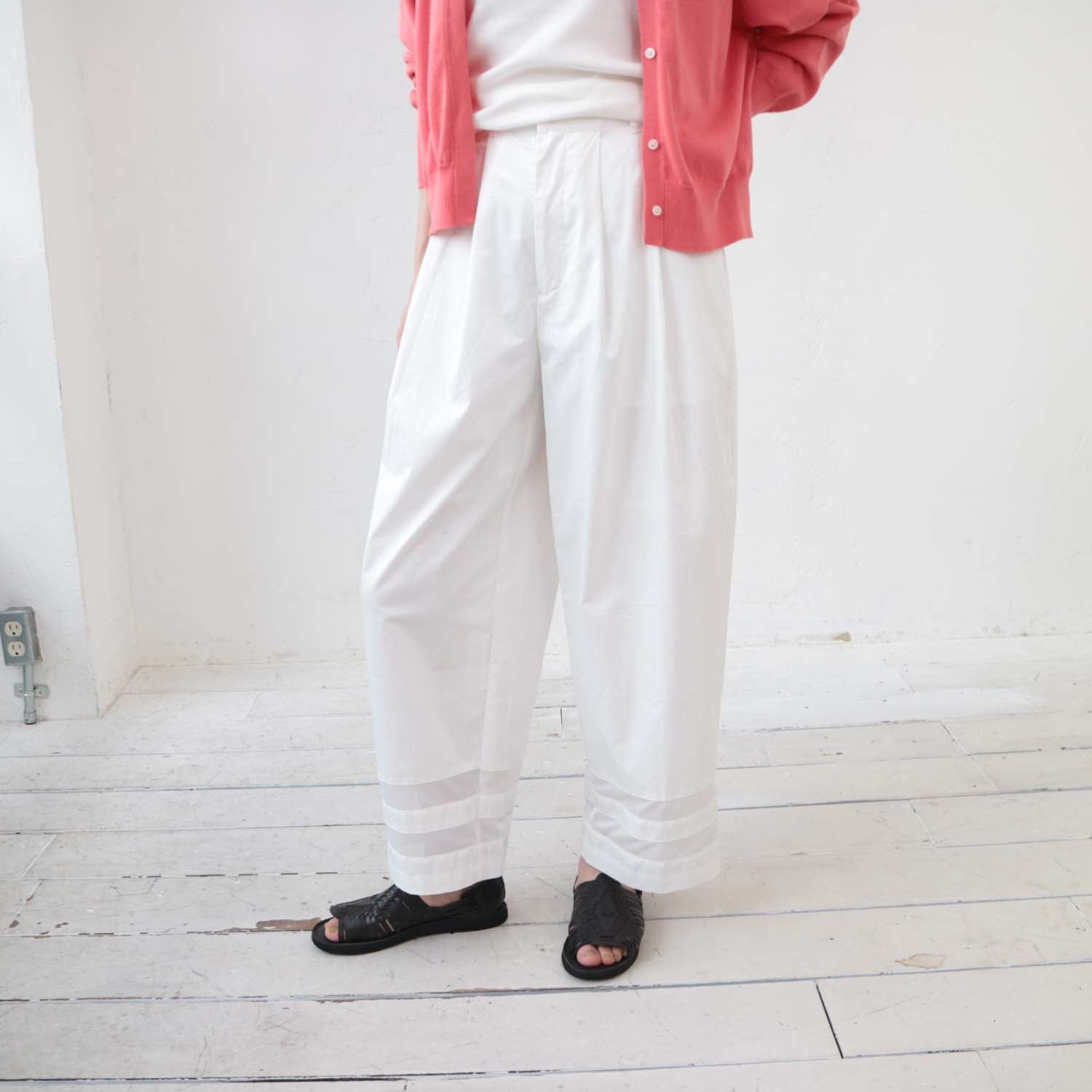 doux bleu シアーラインワイドパンツ DB-2415-037