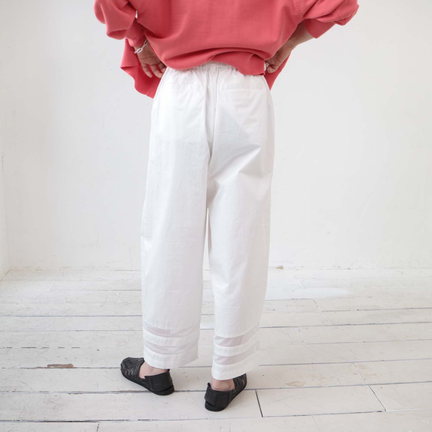 doux bleu シアーラインワイドパンツ DB-2415-037