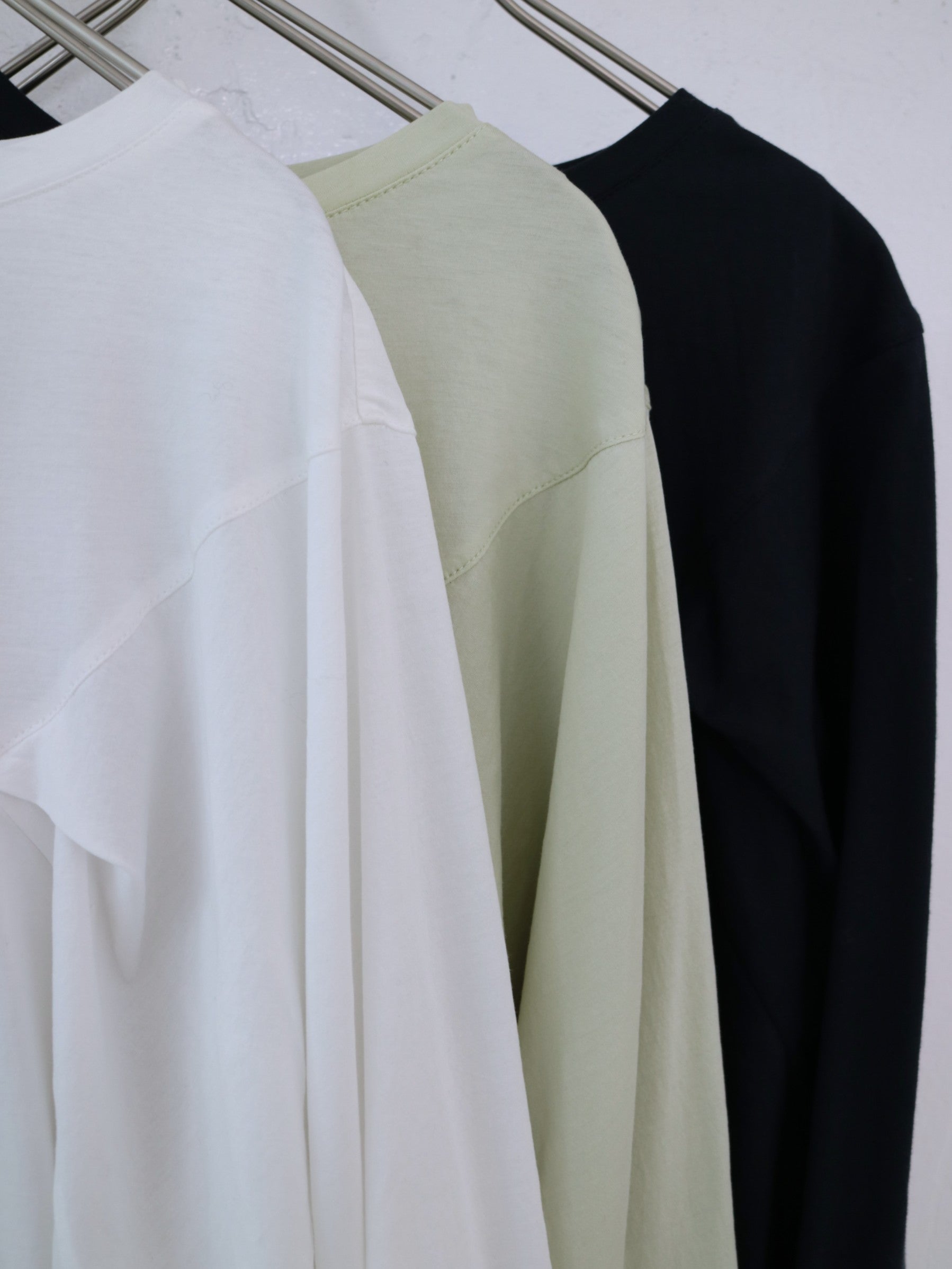 doux bleu シルケットコットン タックプルオーバー DB-2541-002