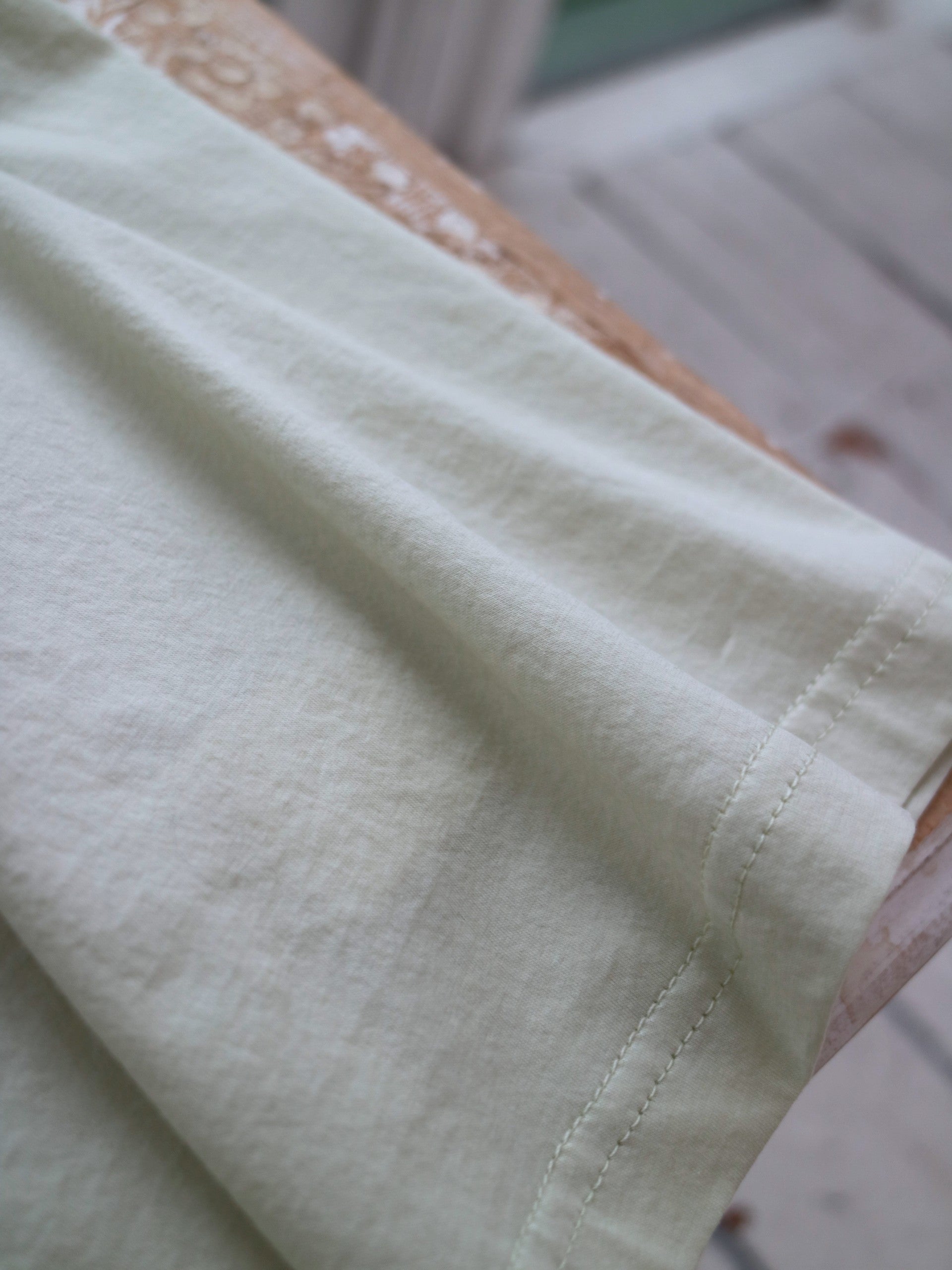 doux bleu シルケットコットン タックプルオーバー DB-2541-002