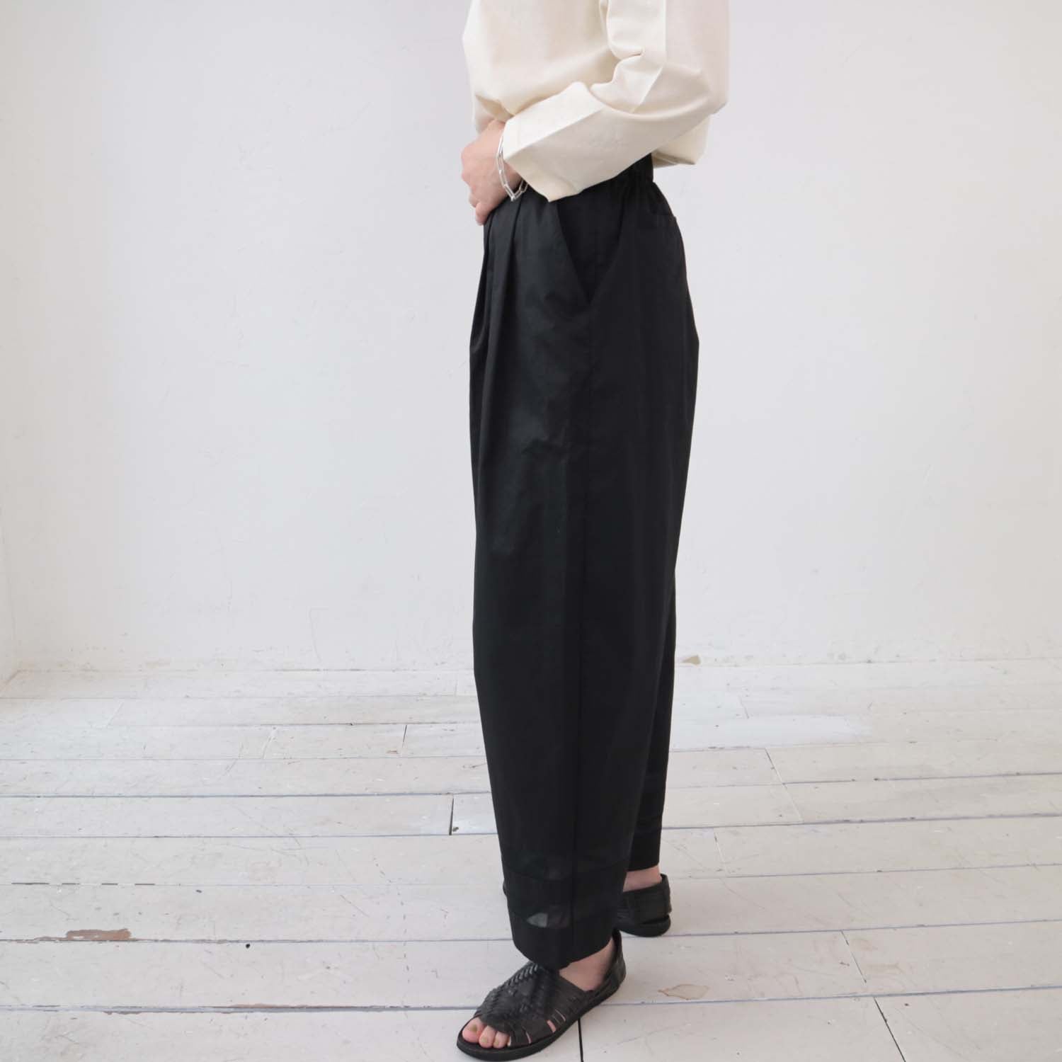 doux bleu シアーラインワイドパンツ DB-2415-037