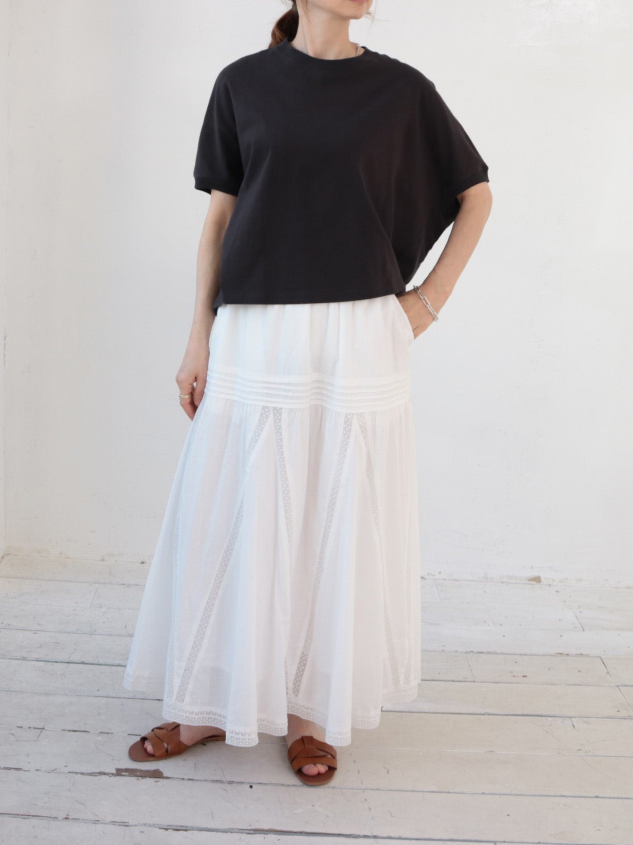 doux bleu モダン天竺 ワイドTシャツ DB-2621-059