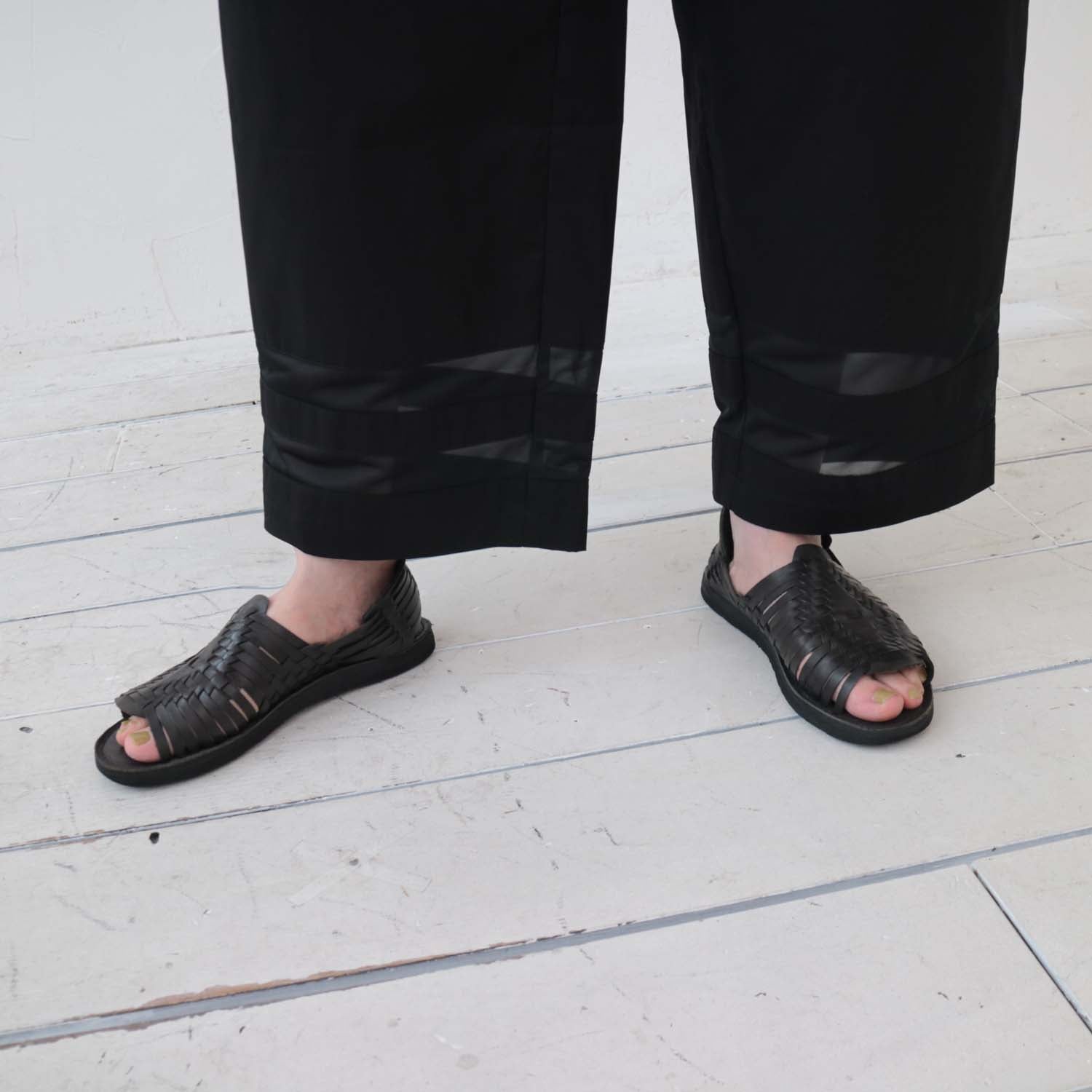 doux bleu シアーラインワイドパンツ DB-2415-037