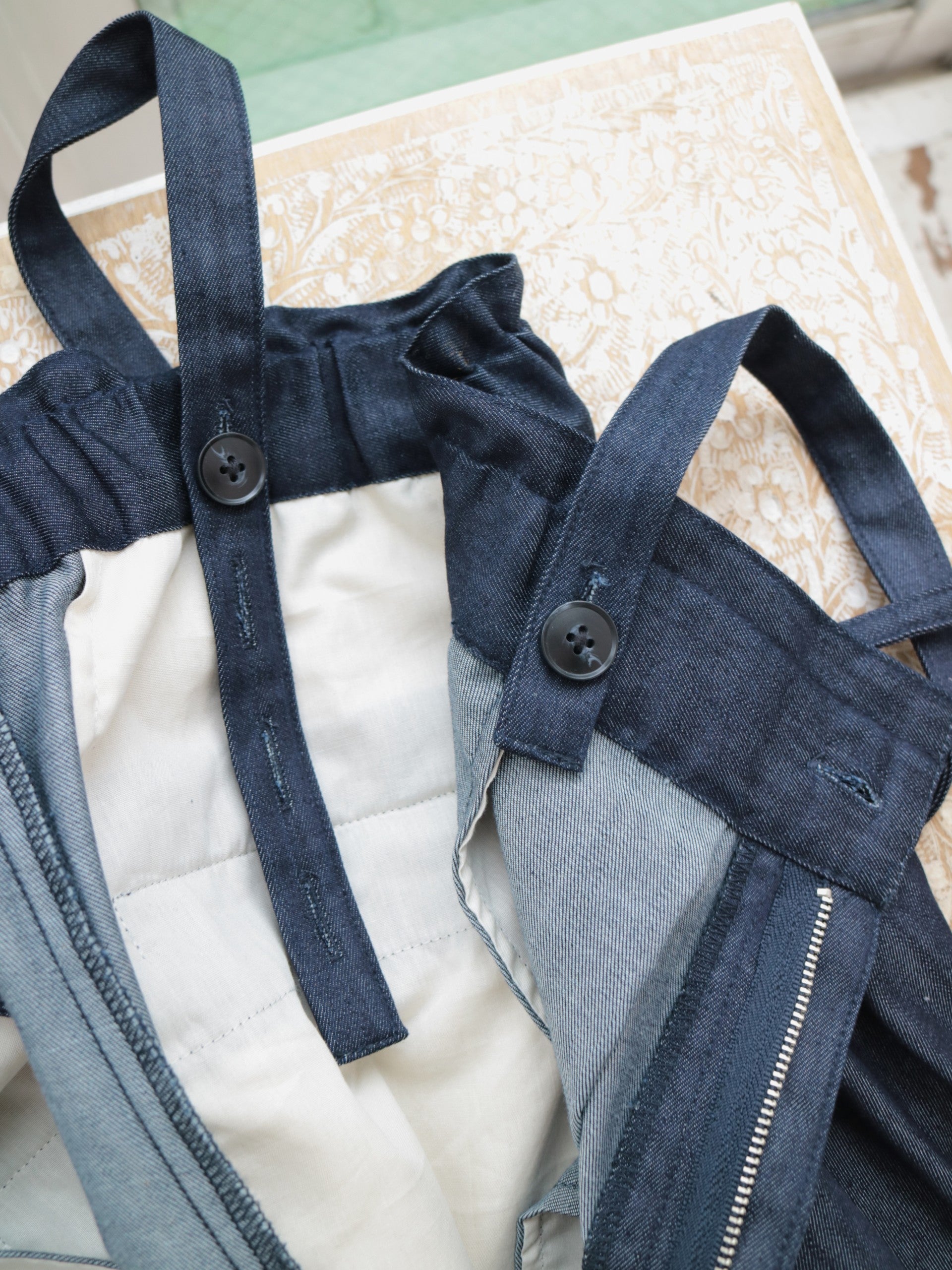 doux bleu ライトデニム サロペット DB-2545-005