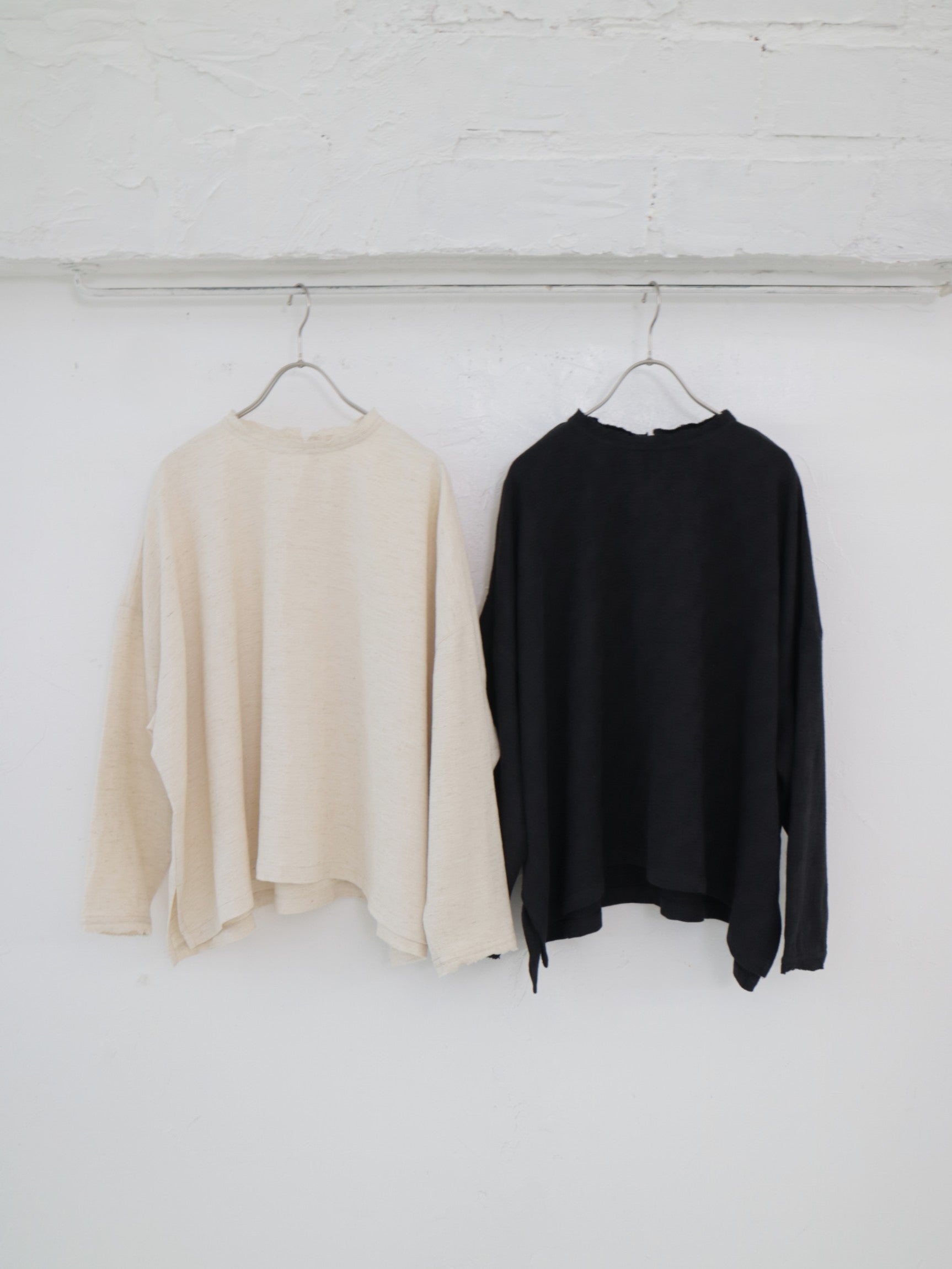 doux bleu コットンリネン ワイドプルオーバー DB-2543-014