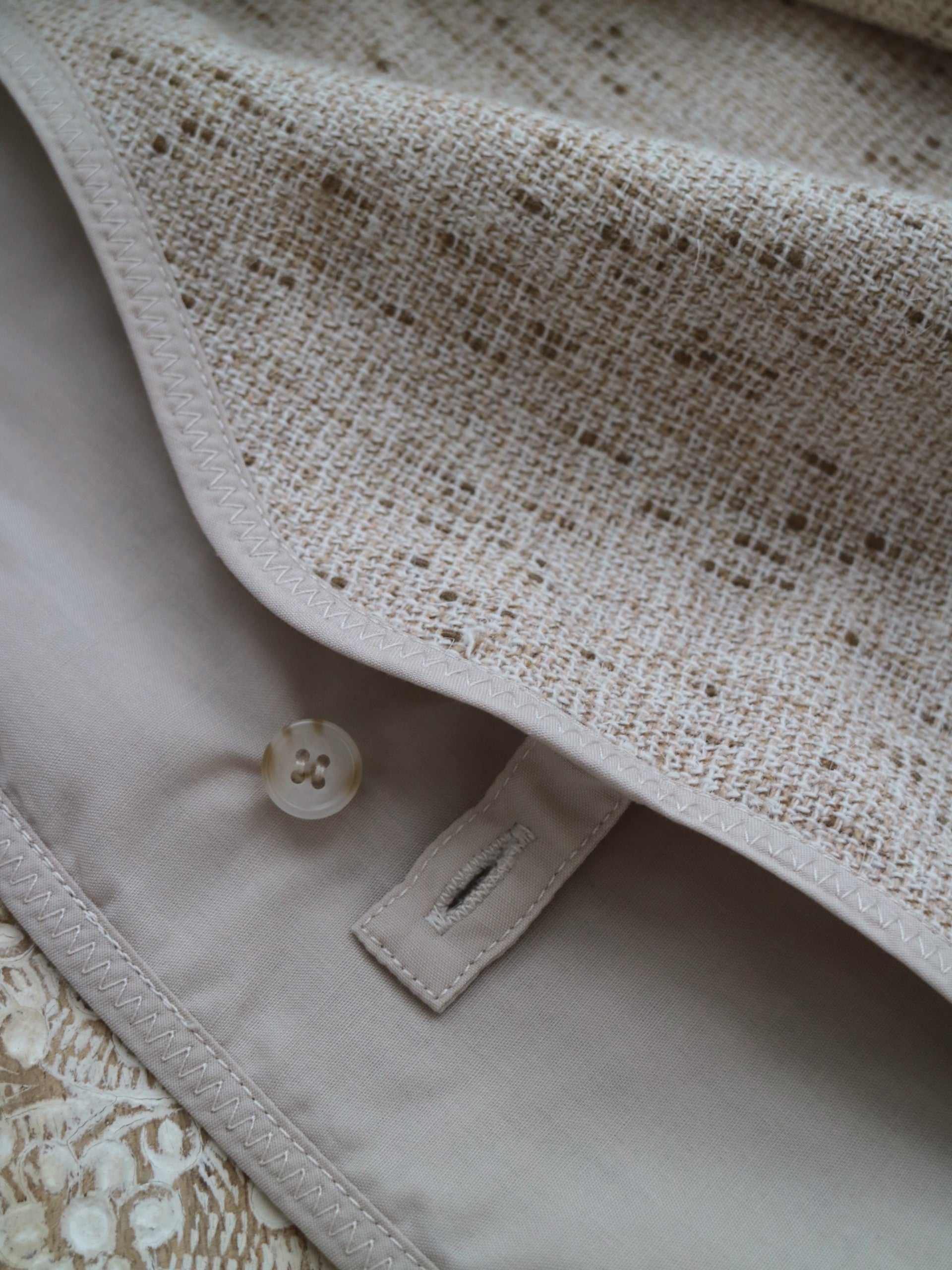 doux bleu ミックスツイード2WAYベスト DB-2548-027