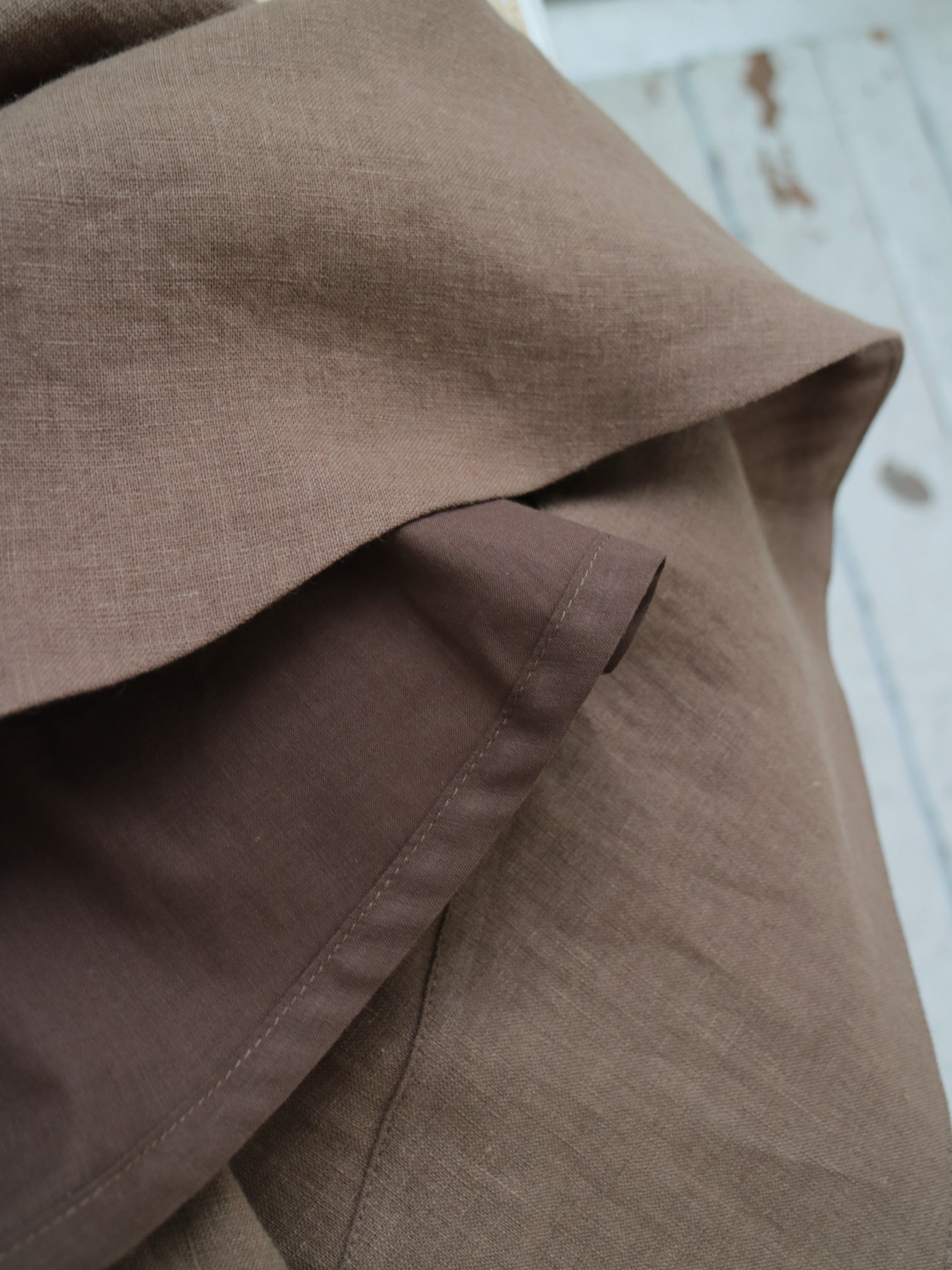 doux bleu リネンギャザースカート DB-2546-012