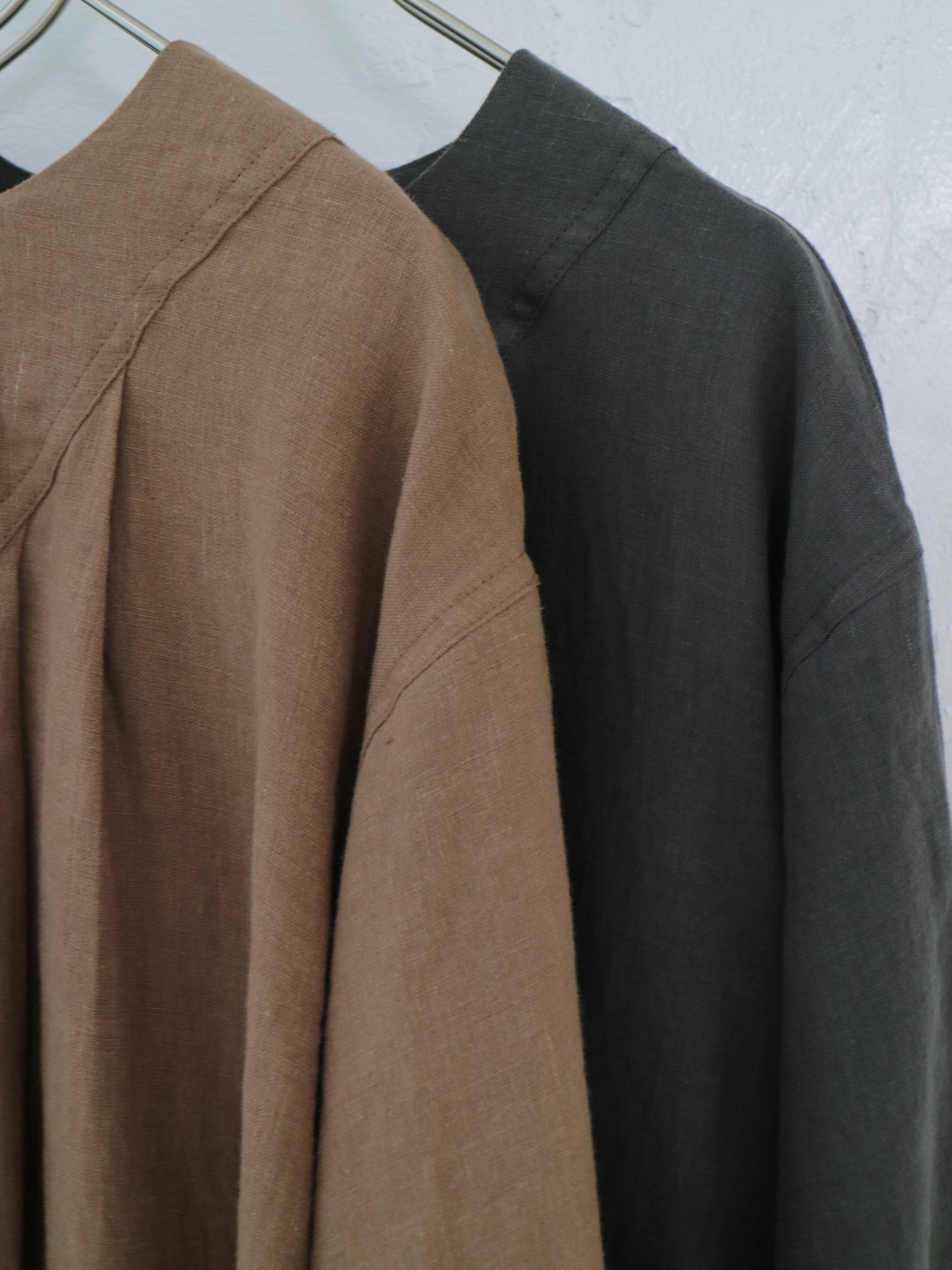 doux bleu リネンヨーク ワンピース DB-2544-013