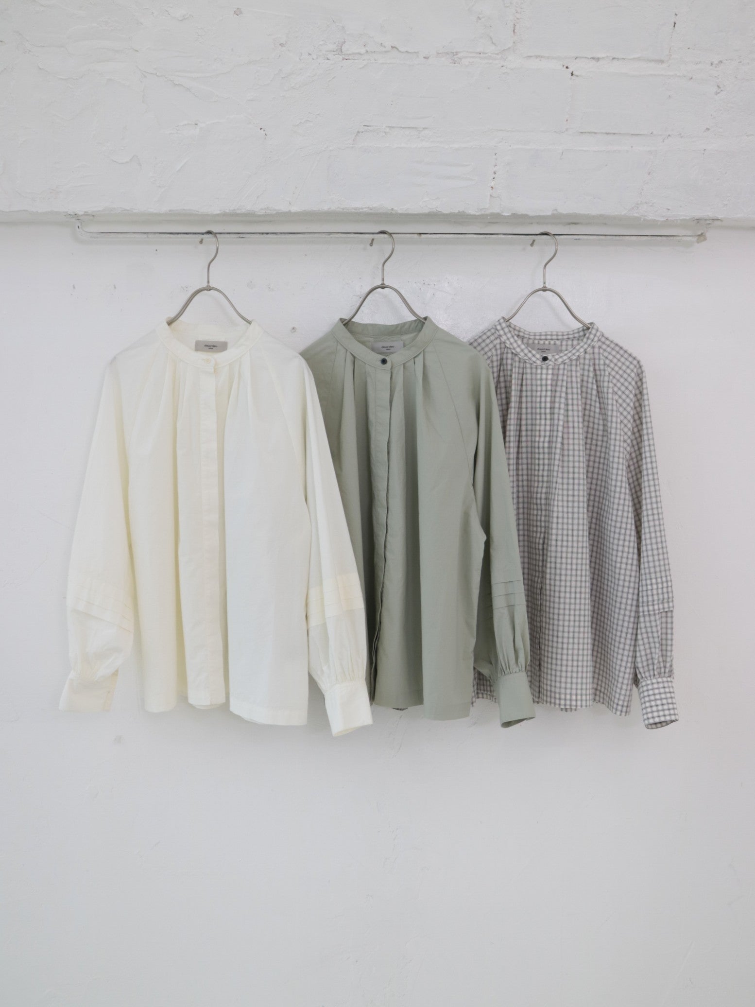 doux bleu コットンタックブラウス DB-2543-038