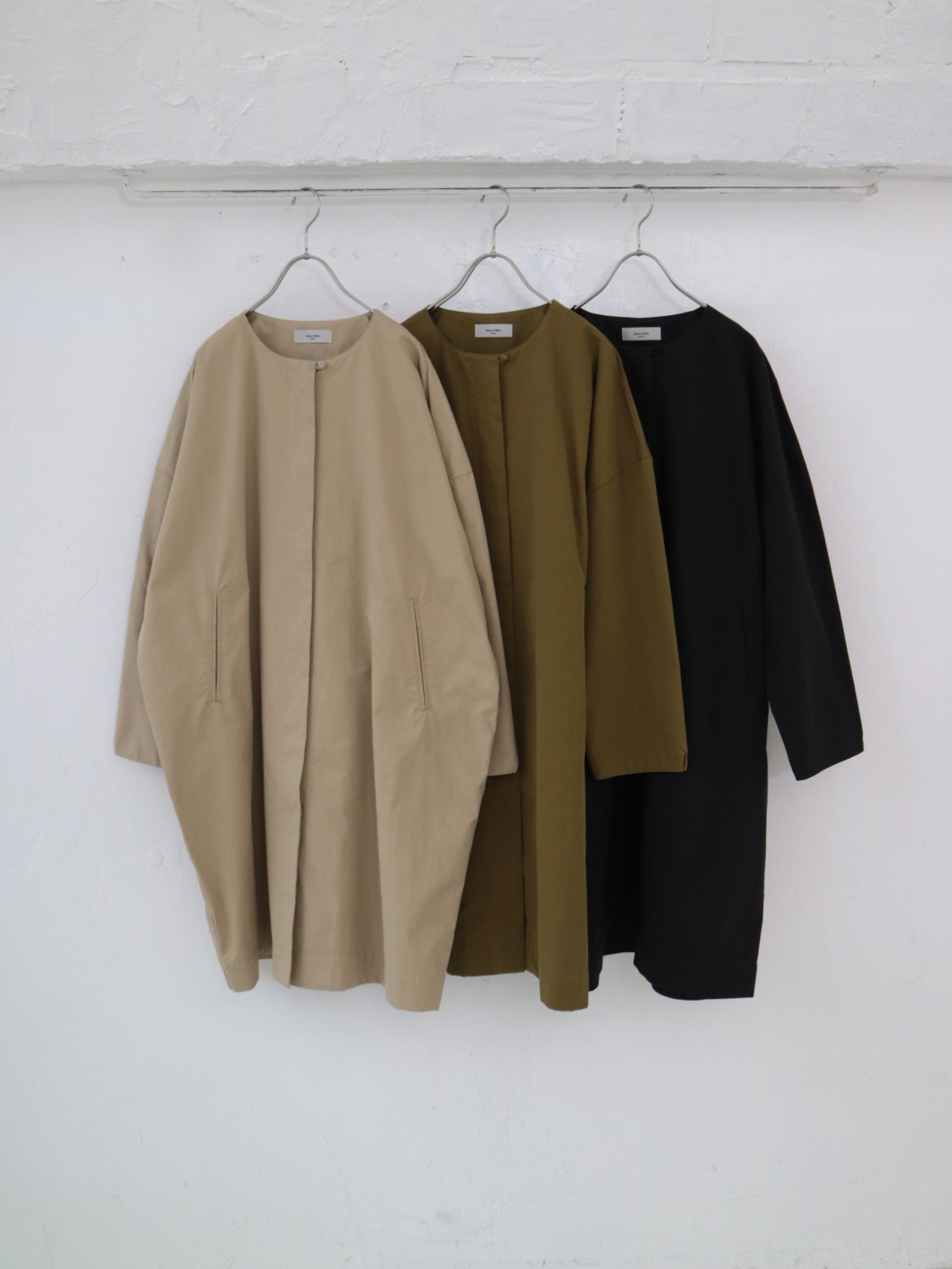 doux bleu C/N ノーカラーコート DB-2547-025