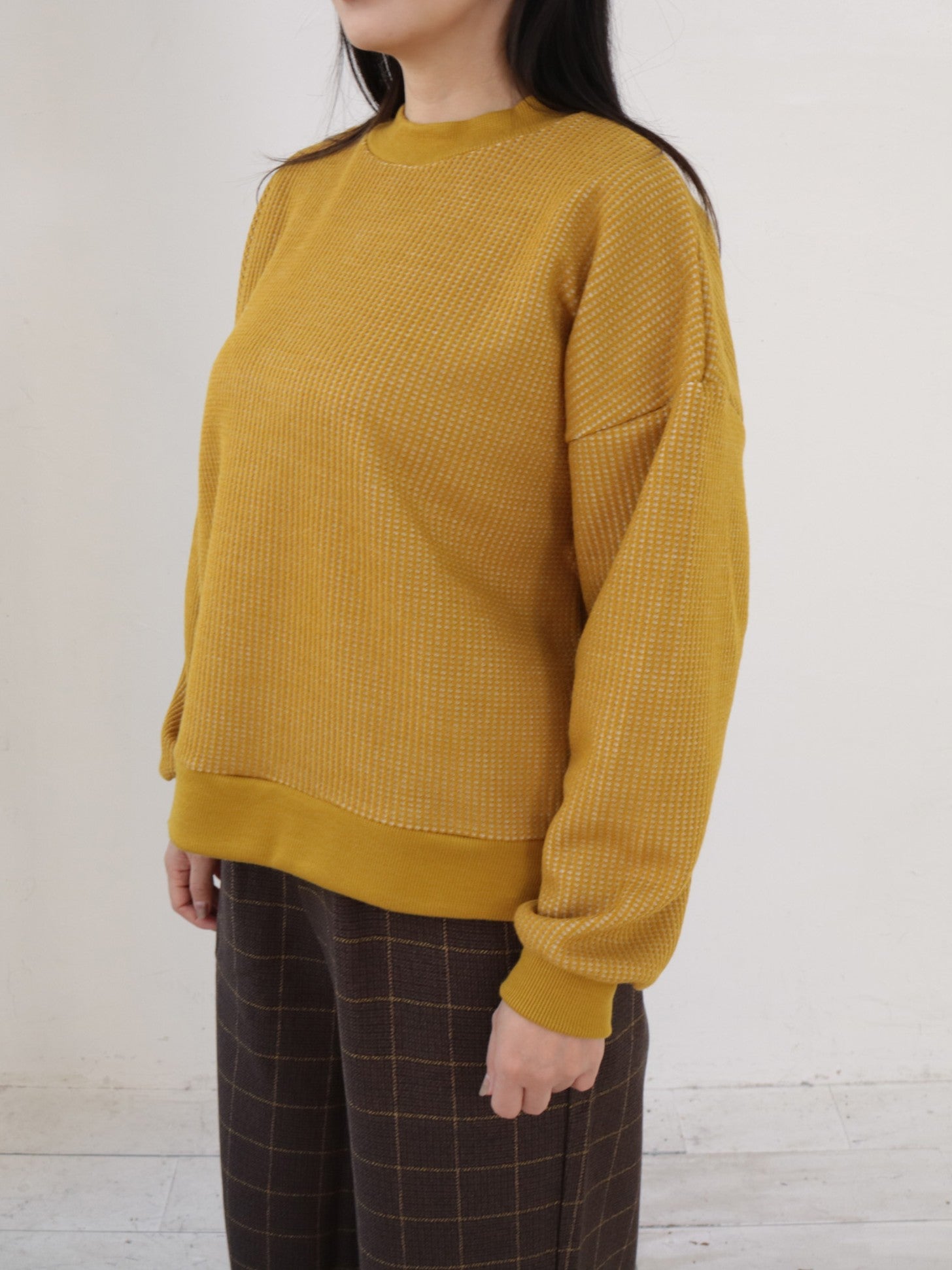 YARRA JACKALLワッフルプルオーバー YR-1551-272