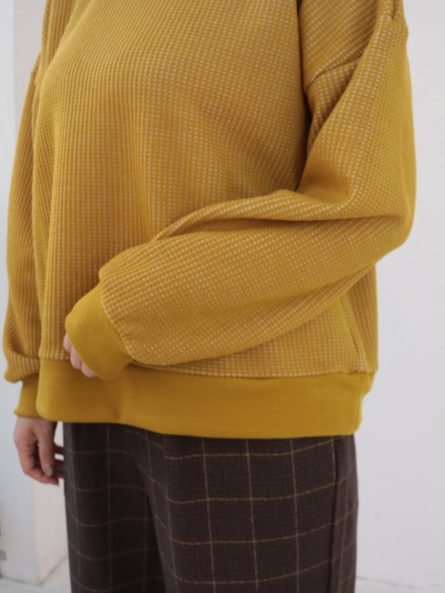 YARRA JACKALLワッフルプルオーバー YR-1551-272