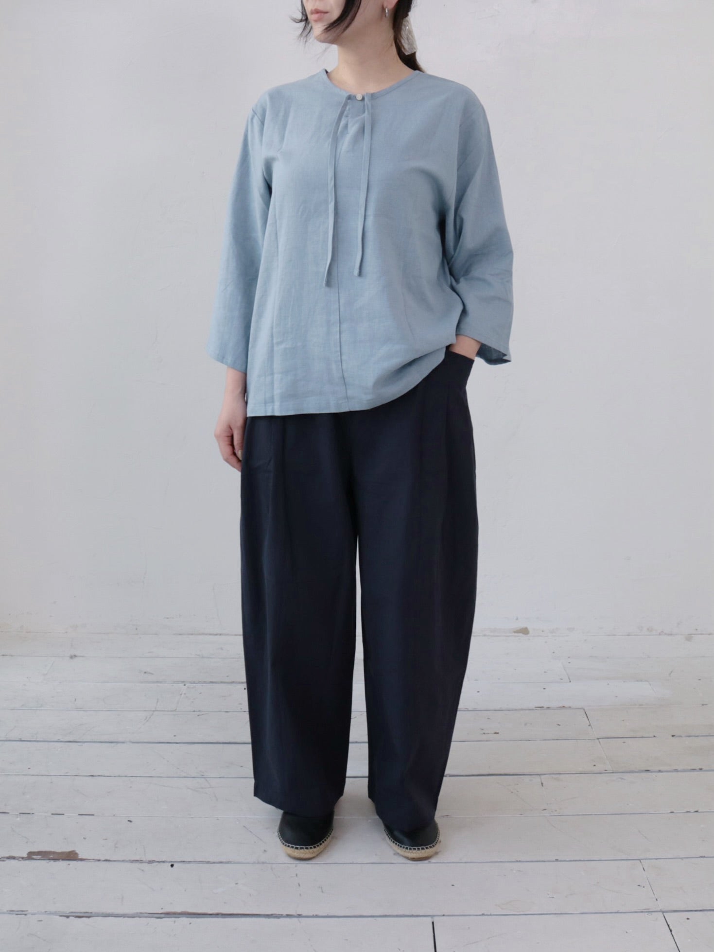 YARRA コンパクトツイルタックパンツ YR-1525-252