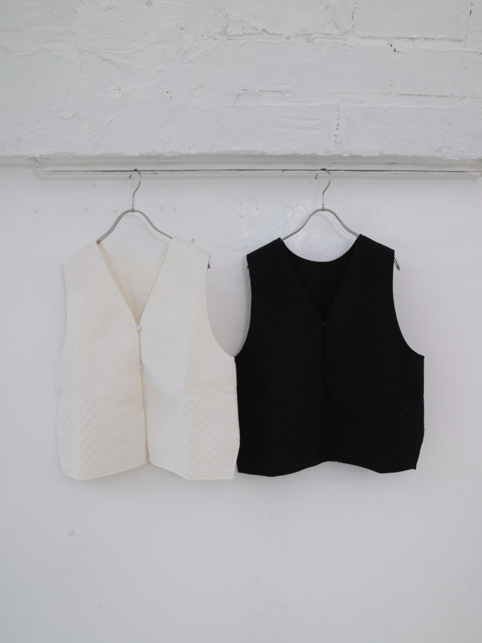 \再入荷/doux bleu インドキルト刺繍 2WAYベスト DB-2548-033