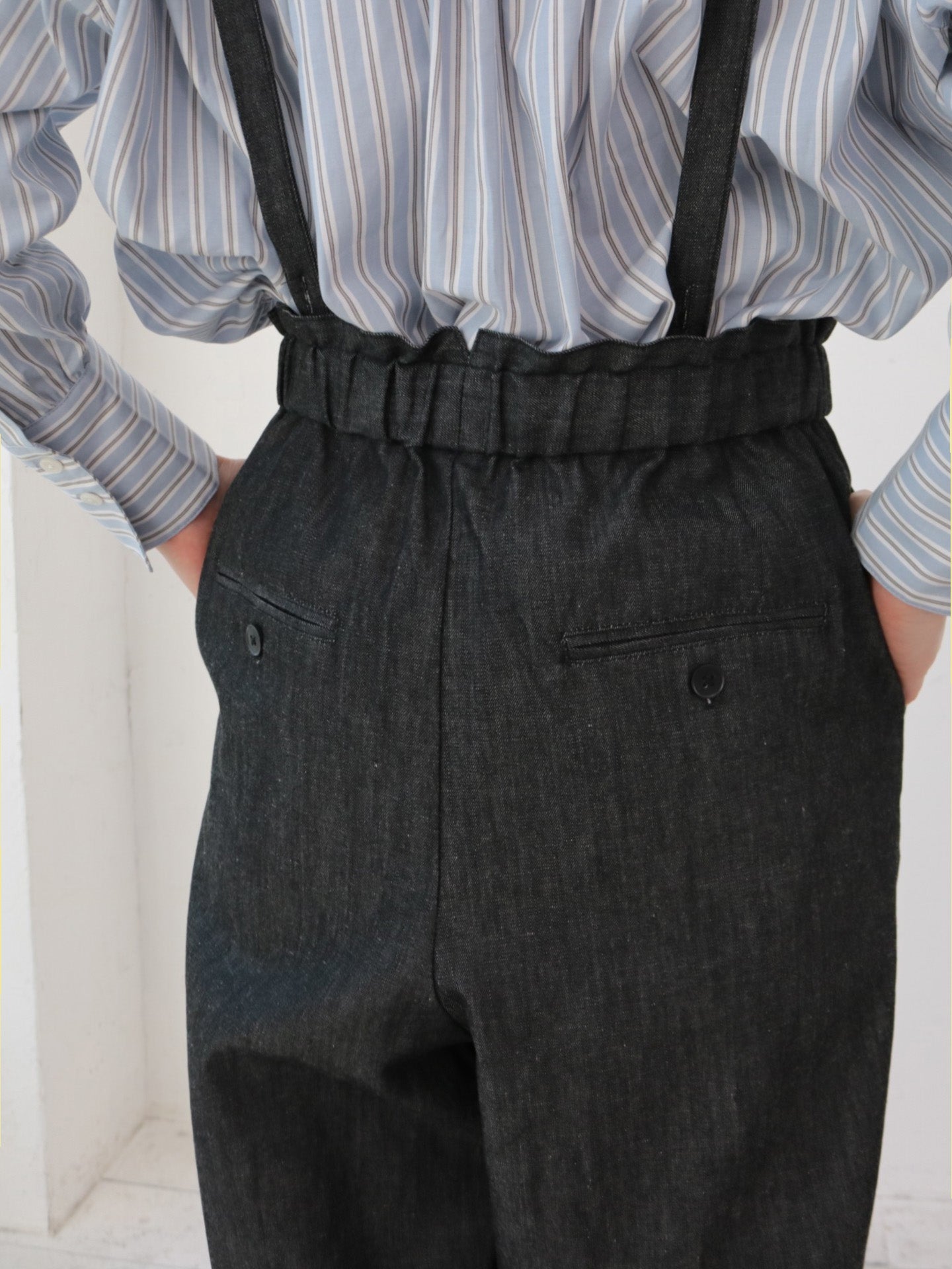 doux bleu ライトデニム サロペット DB-2545-005