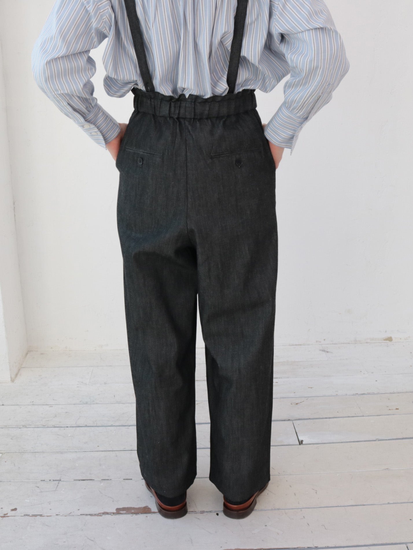 doux bleu ライトデニム サロペット DB-2545-005