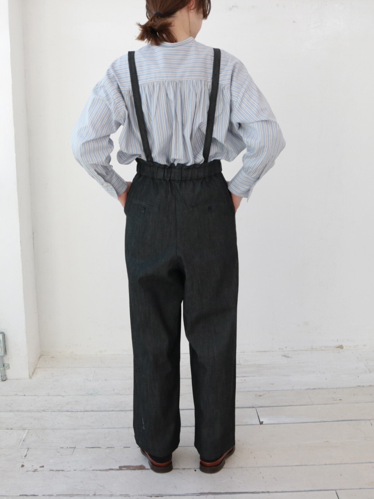 doux bleu ライトデニム サロペット DB-2545-005