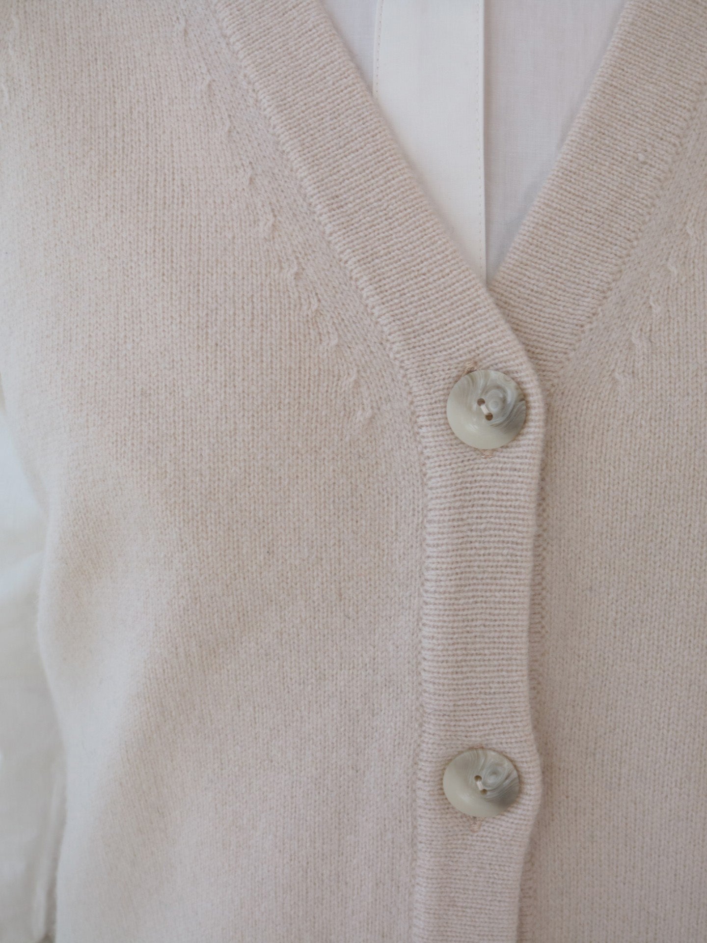 doux bleu EXファインメリノウール ニットベスト DB-2548-032