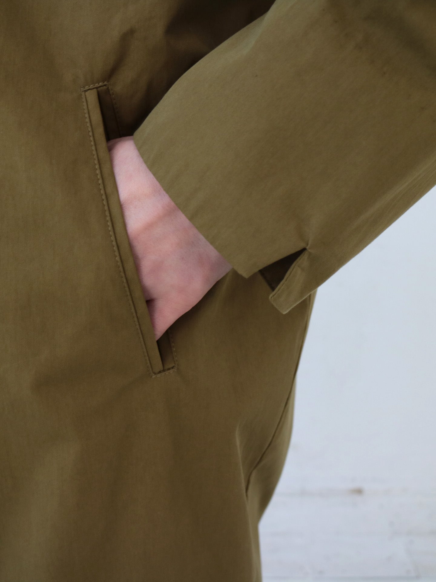 doux bleu C/N ノーカラーコート DB-2547-025