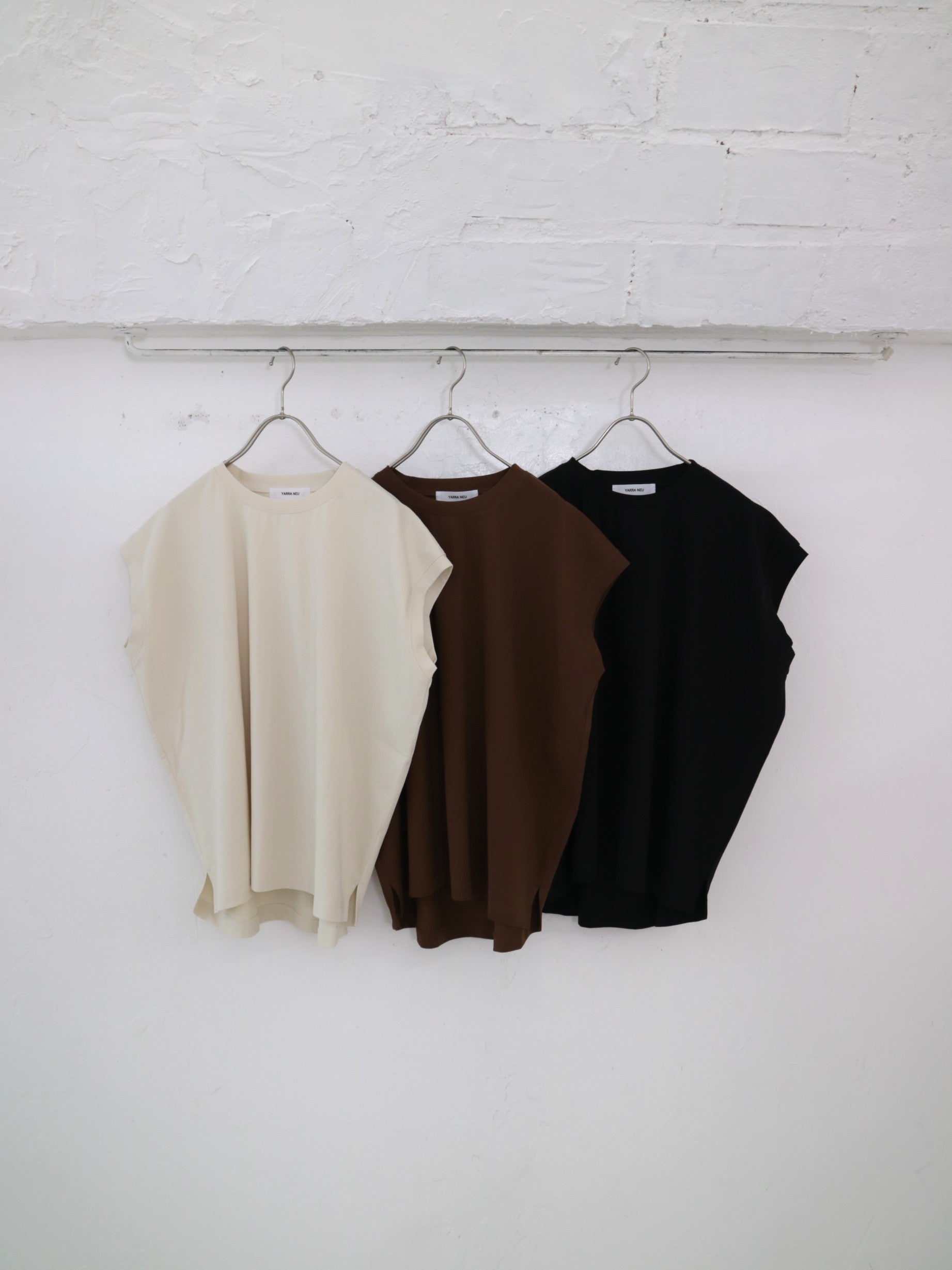 YARRA NEU 綿ポリフレンチスリーブカットソー NU-5641-401