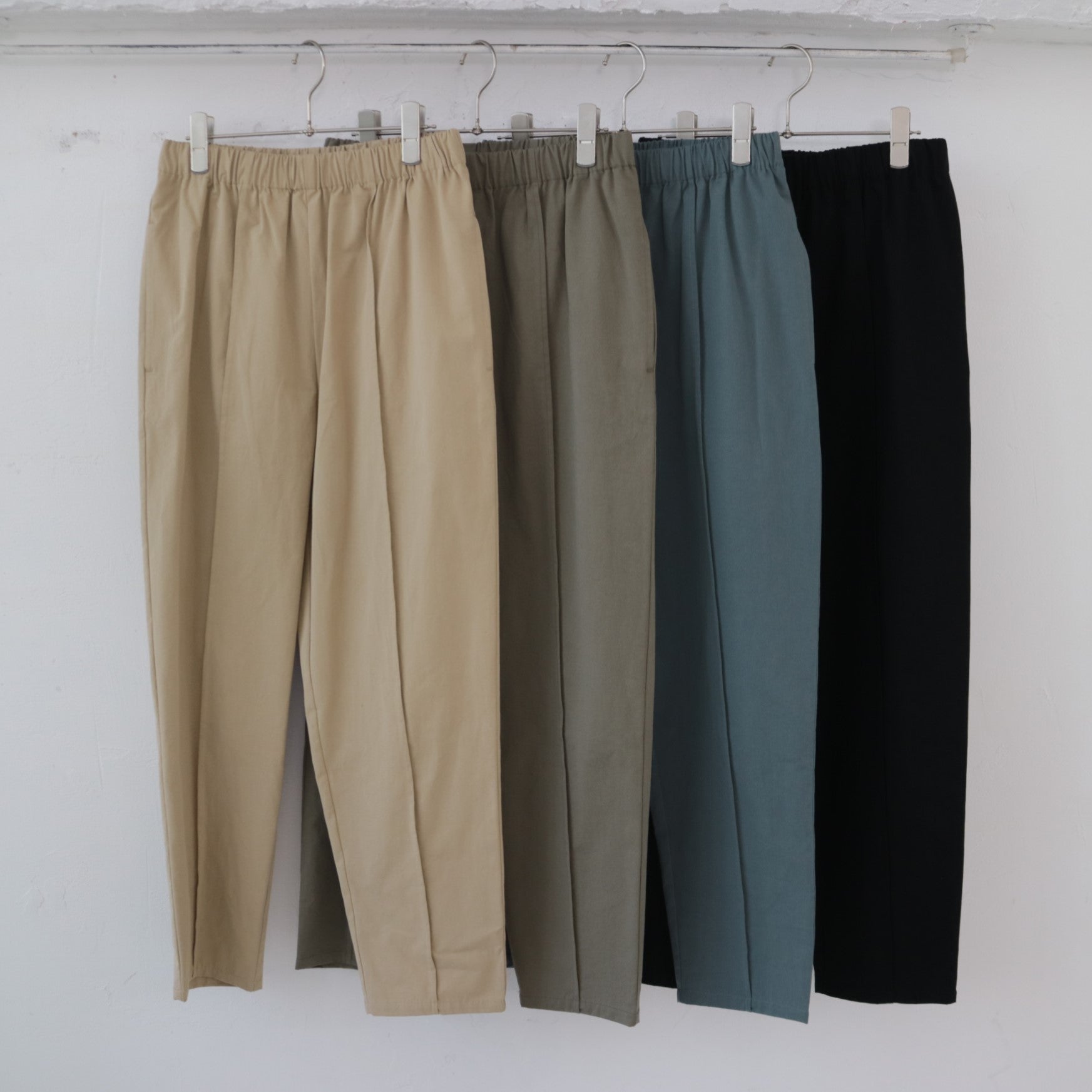 YARRA バックサテンスリムパンツ YR-1415-210