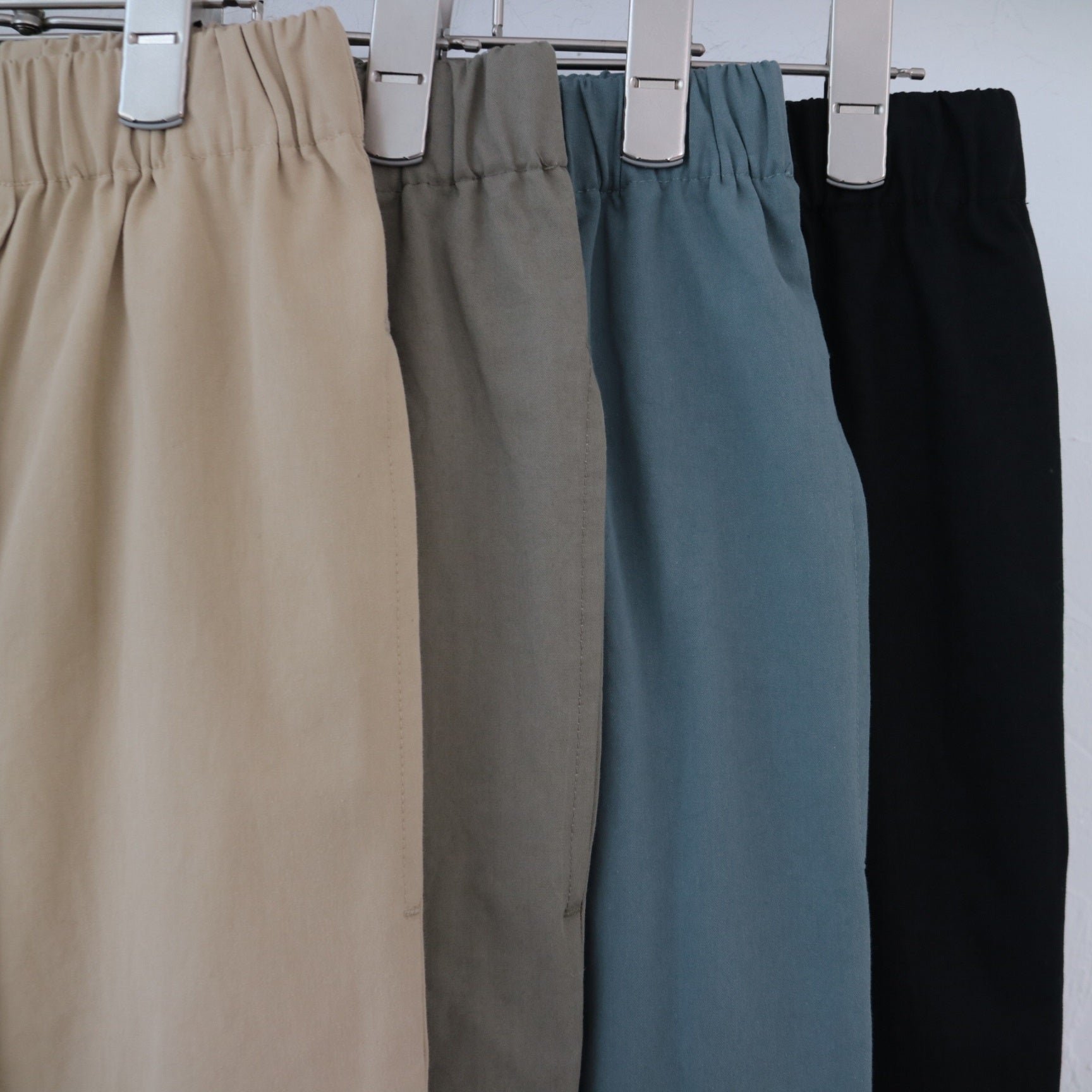 YARRA バックサテンスリムパンツ YR-1415-210