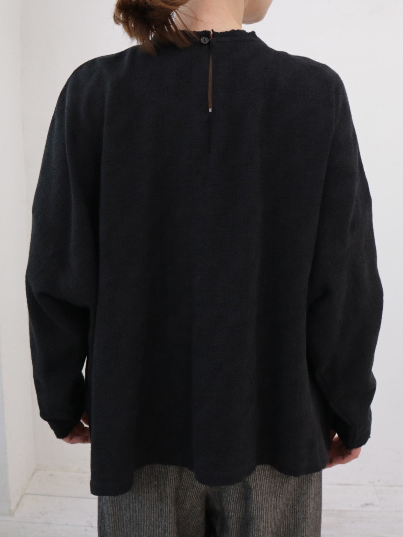 doux bleu コットンリネン ワイドプルオーバー DB-2543-014