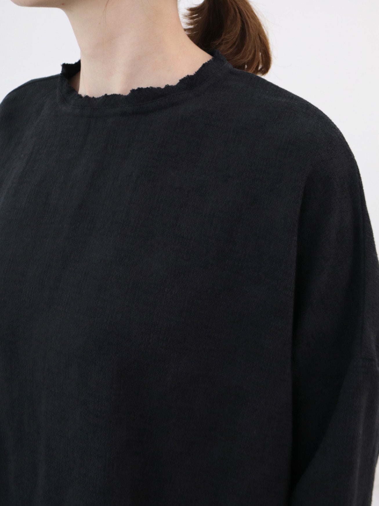 doux bleu コットンリネン ワイドプルオーバー DB-2543-014