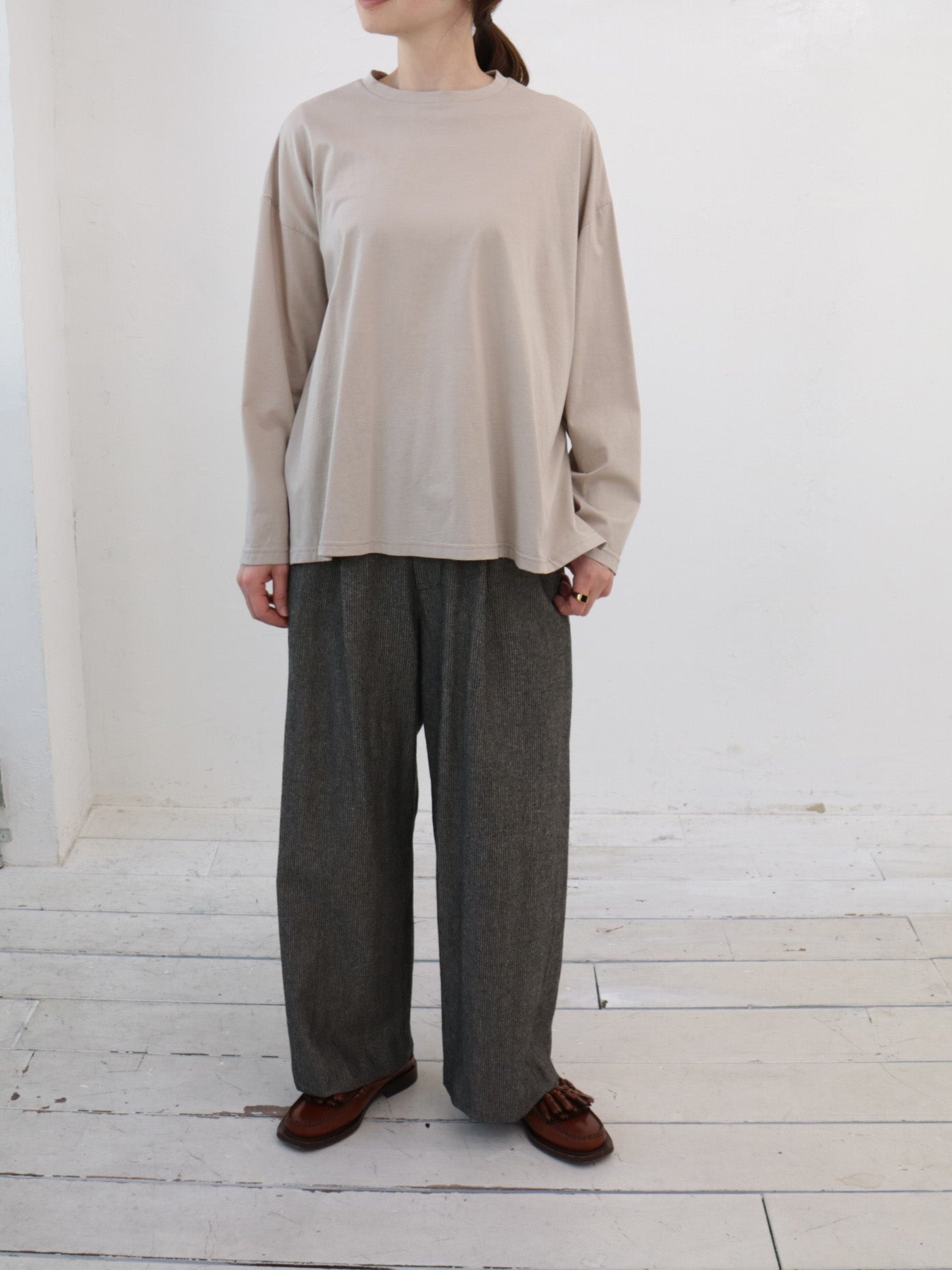 doux bleu コットンカット ドッキングプルオーバー DB-2541-009