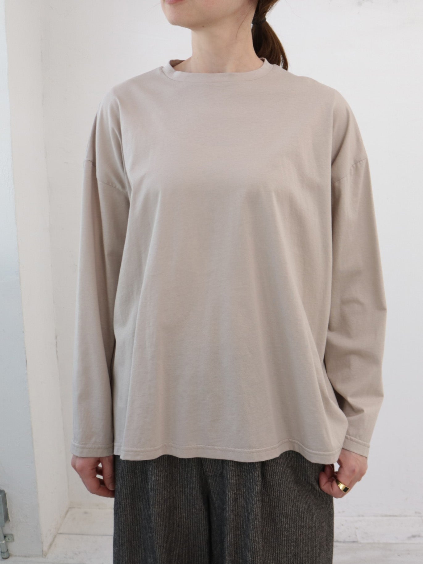 doux bleu コットンカット ドッキングプルオーバー DB-2541-009