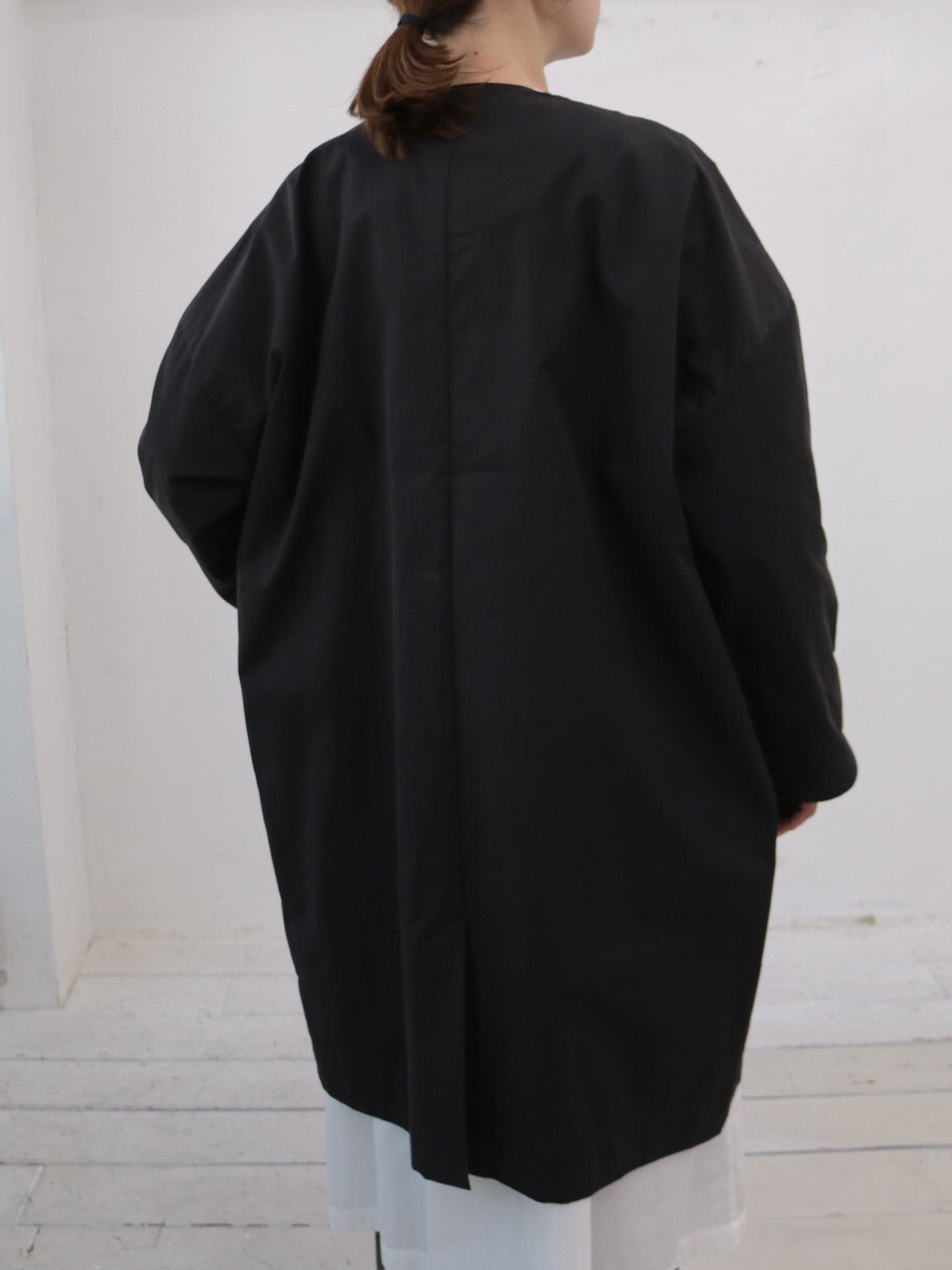 doux bleu C/N ノーカラーコート DB-2547-025