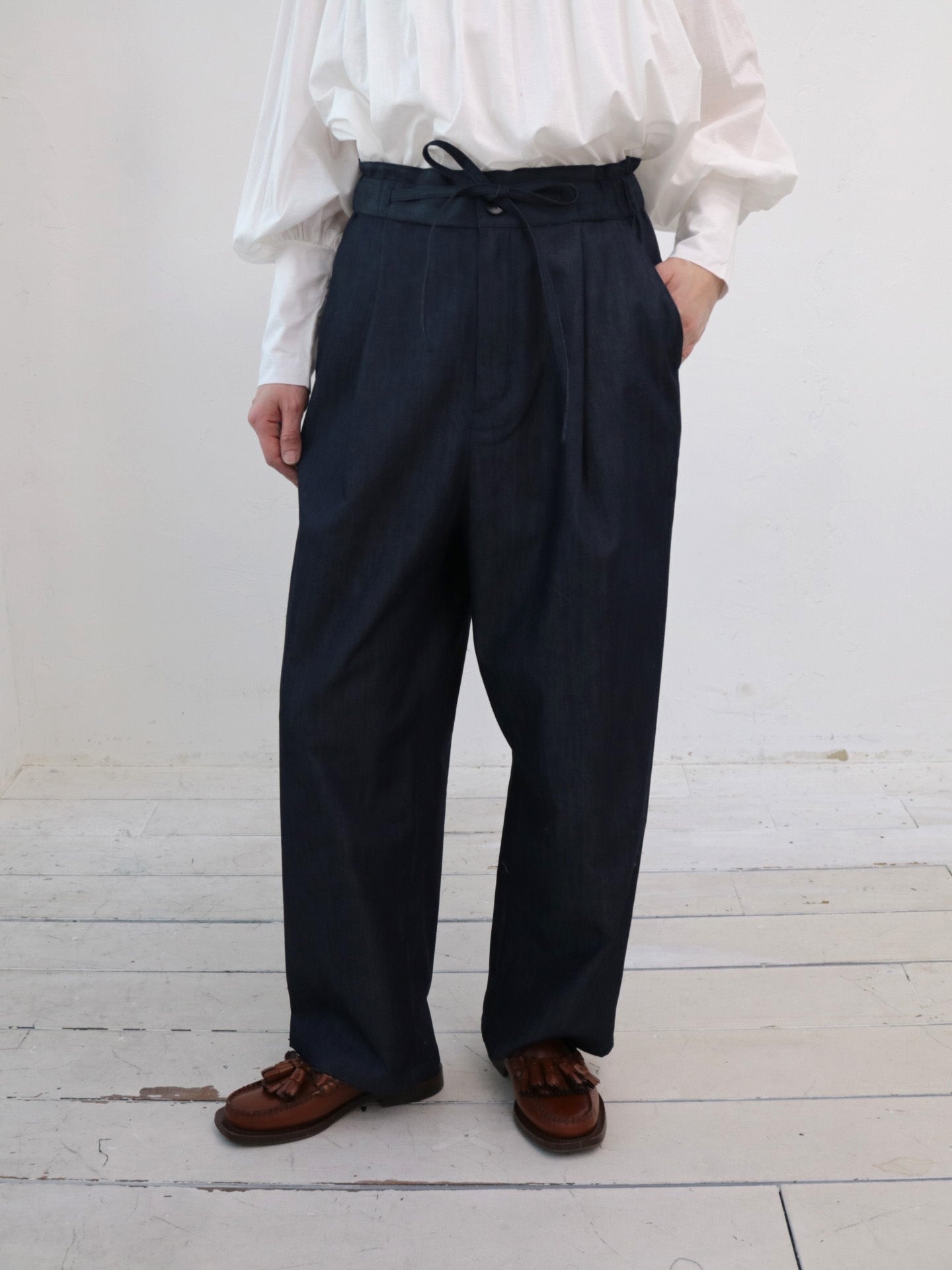 doux bleu ライトデニム サロペット DB-2545-005