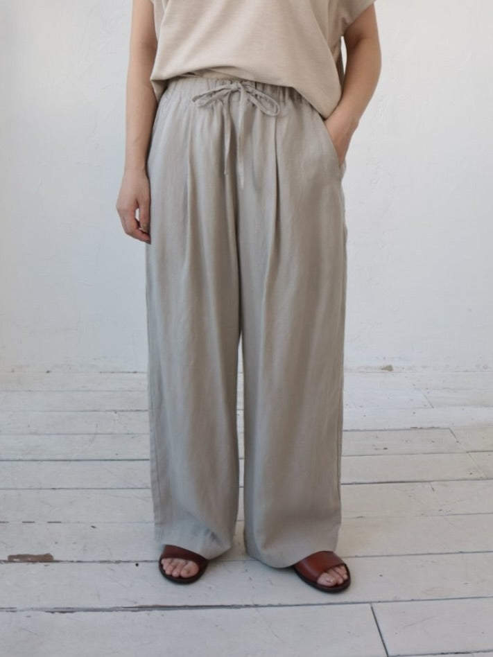 YARRA テンセルリネンツヤパンツ YR-1625-291