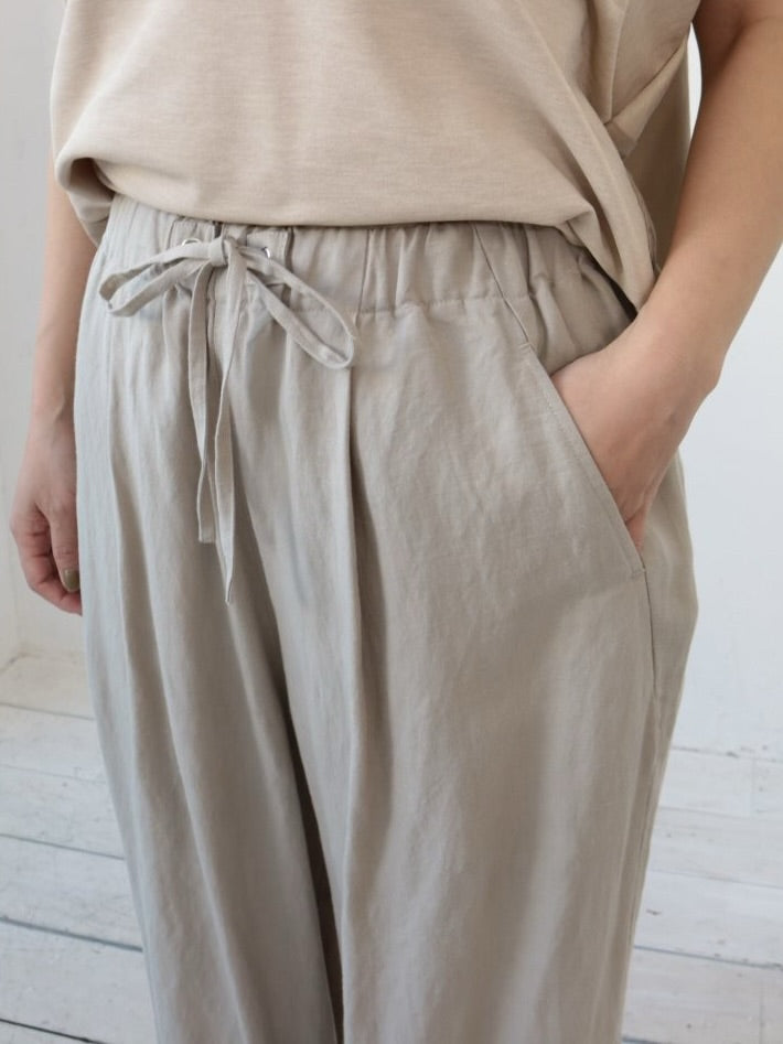 YARRA テンセルリネンツヤパンツ YR-1625-291