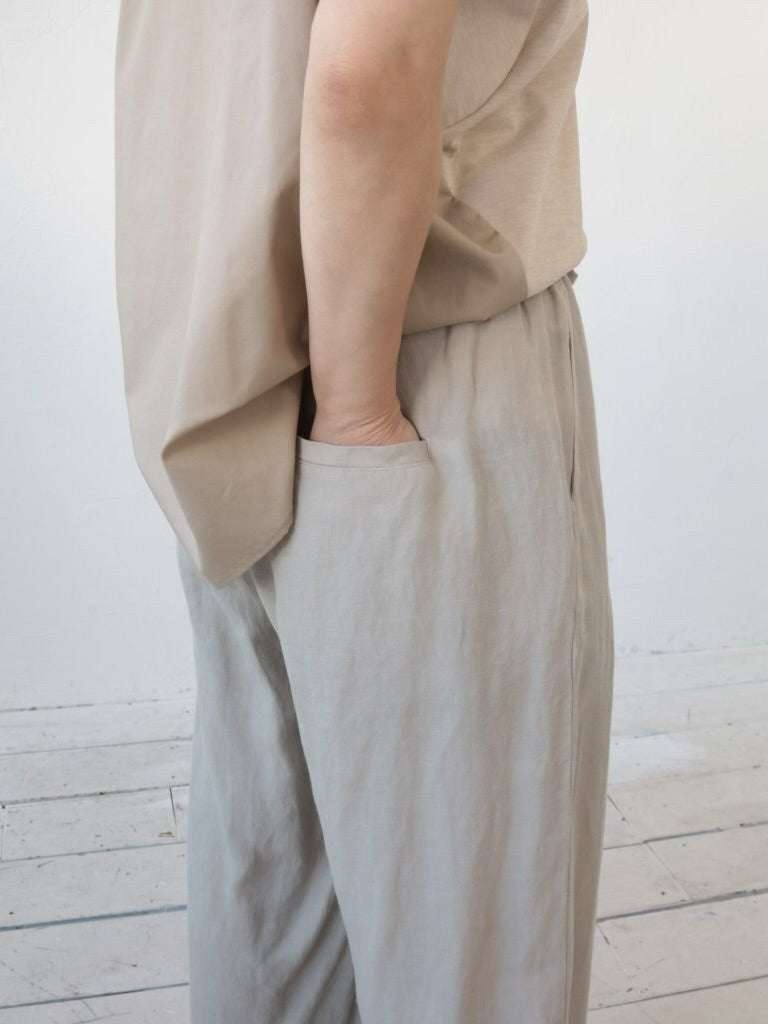 YARRA テンセルリネンツヤパンツ YR-1625-291