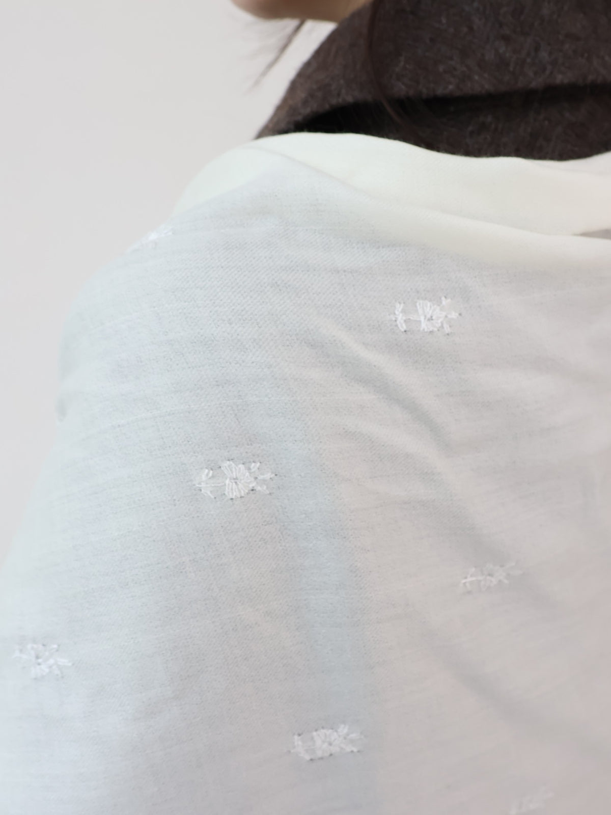INDIA ウール×シルクストール