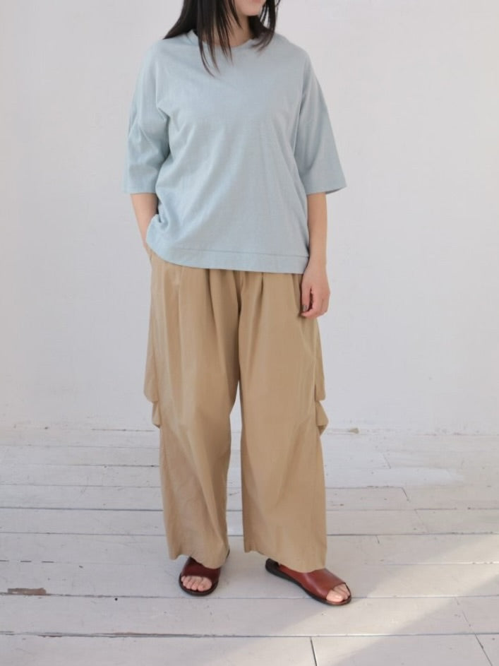 YARRA ベルギーリネン半袖TEE YR-1621-278