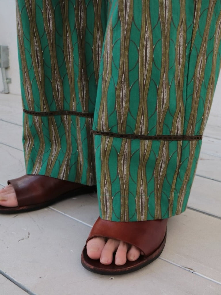 YARRA INDIAバティックプリントパンツ YR-1625-275