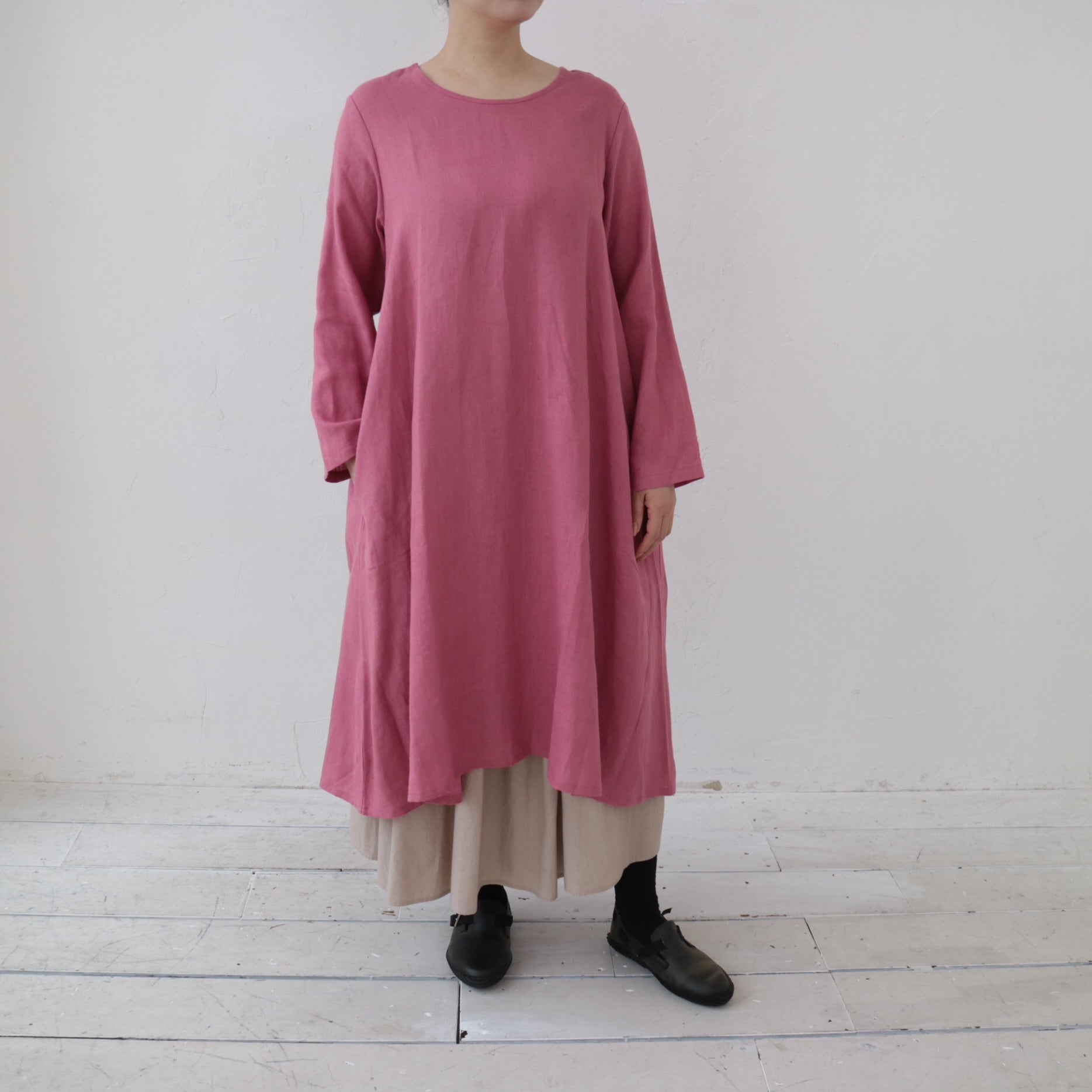 YARRA リトアニアリネンワンピース YR-1444-209