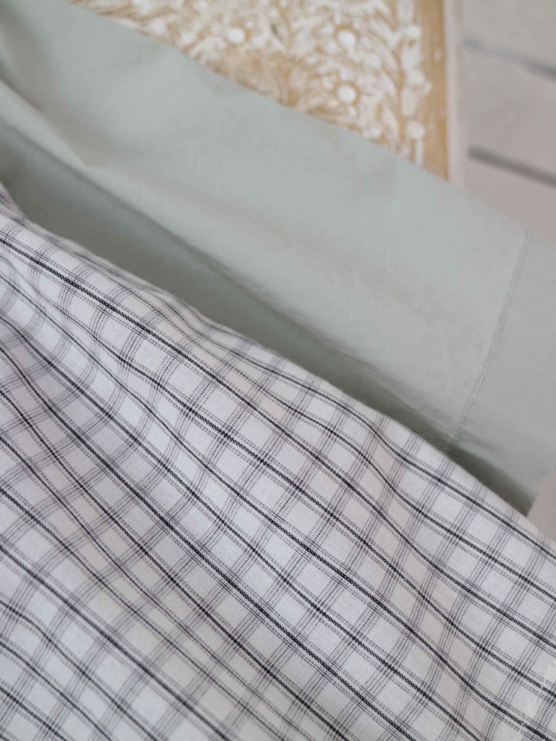 doux bleu コットンタックブラウス DB-2543-038