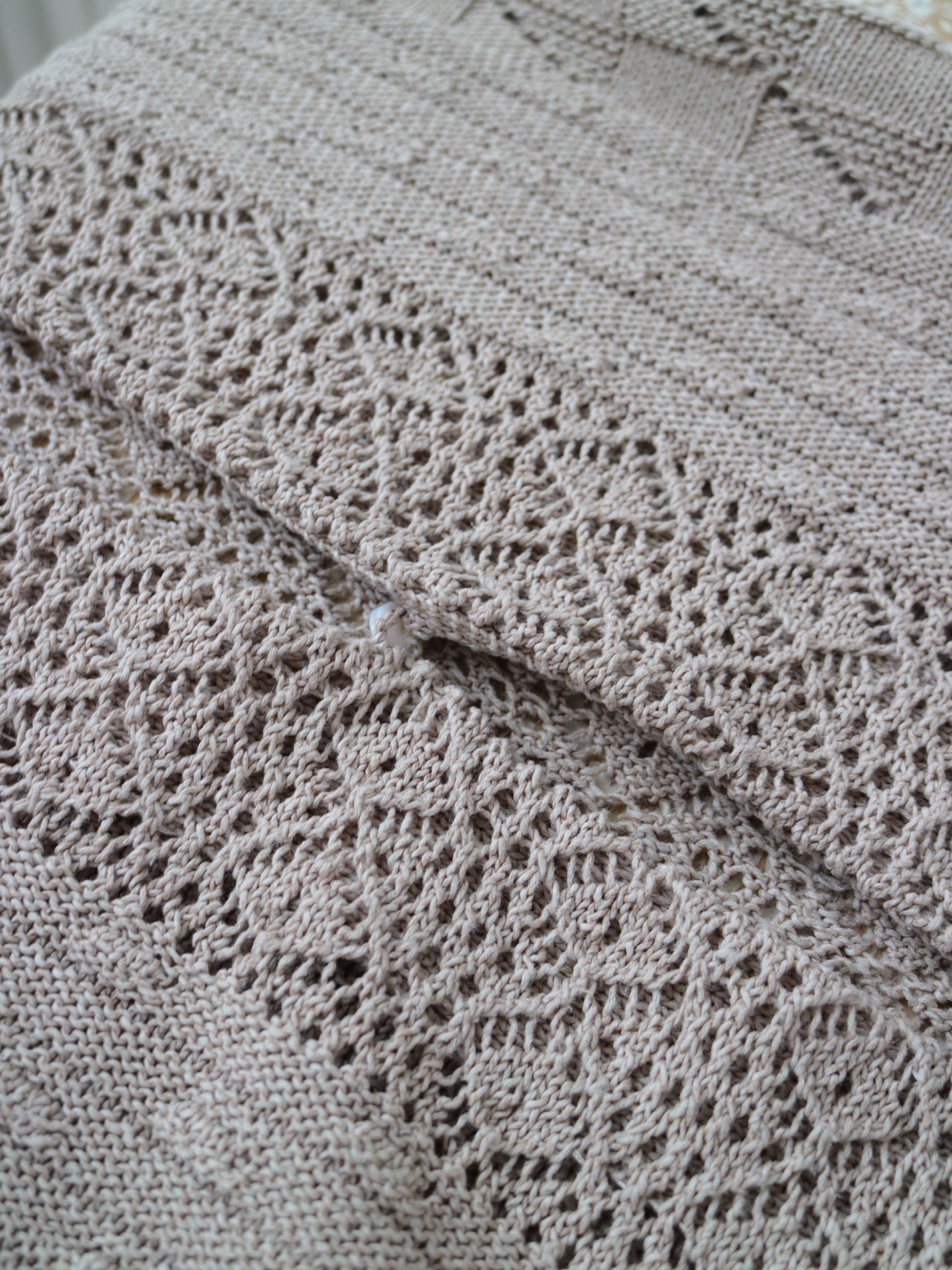 doux bleu オープンワーク ニットベスト DB-2548-022